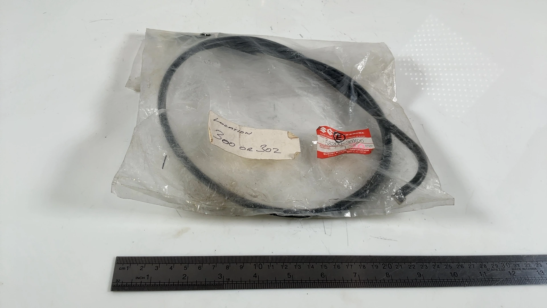 Suzuki GT250 GT380 T250 T305 T350 Clutch Cable 1971-1978 OEM 58200-30X00 - Image 5