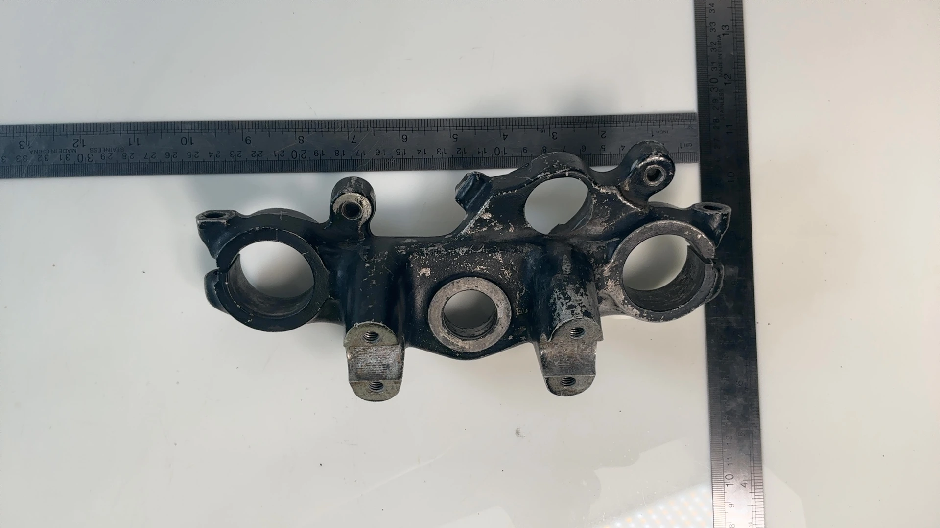 Honda MTX125R MTX200R 125 200 Upper Fork Bridge Yoke 1983-1986 OEM 53230-KE1-010 - Image 4