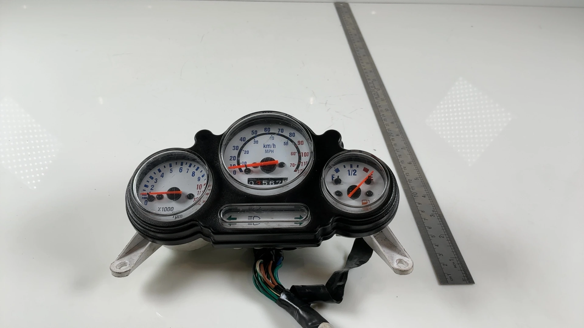 Lambretta Uno Uno150 150cc Speedometer Gauge Cluster 2007-2009 H12 - Image 3