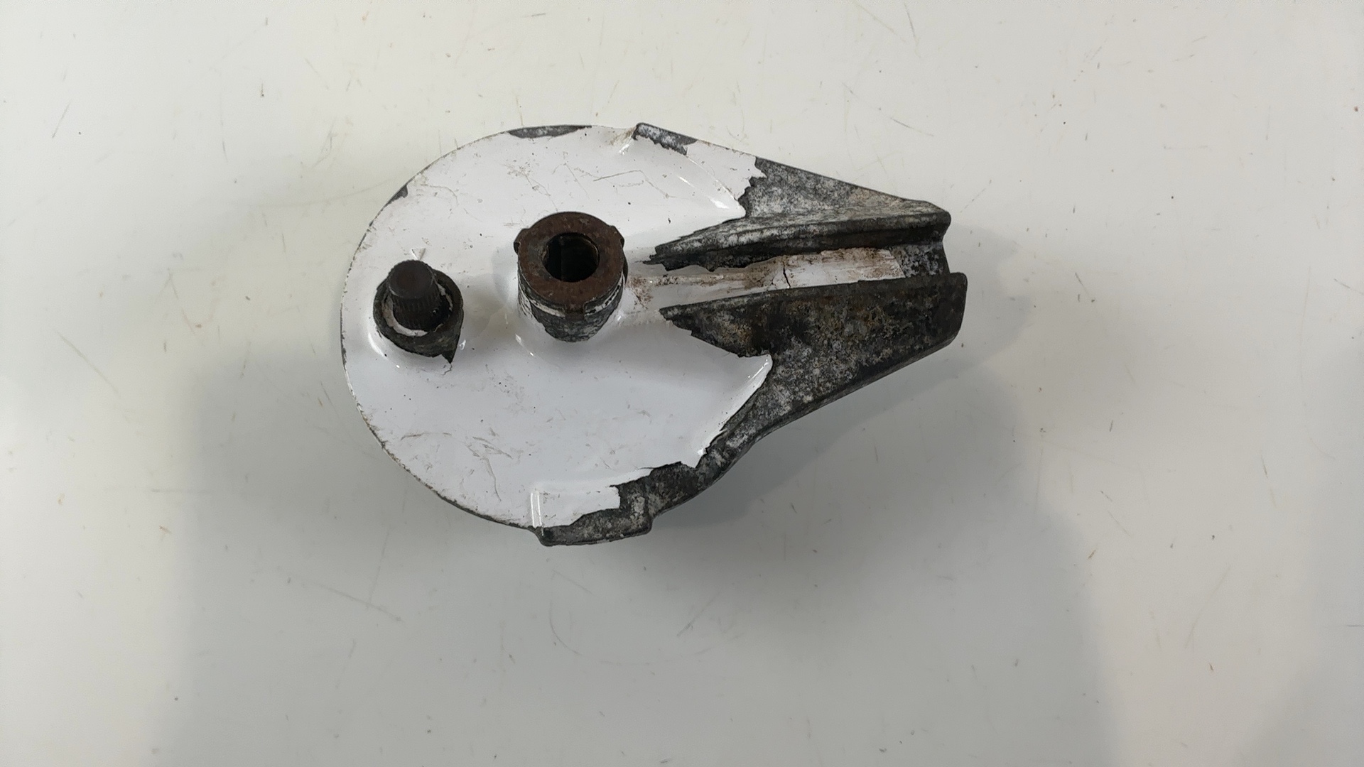 Honda NS 125F TC01 125cc Rear Brake Plate Hub Panel 1985-1987 OEM 43100-KR1-760 - Image 1
