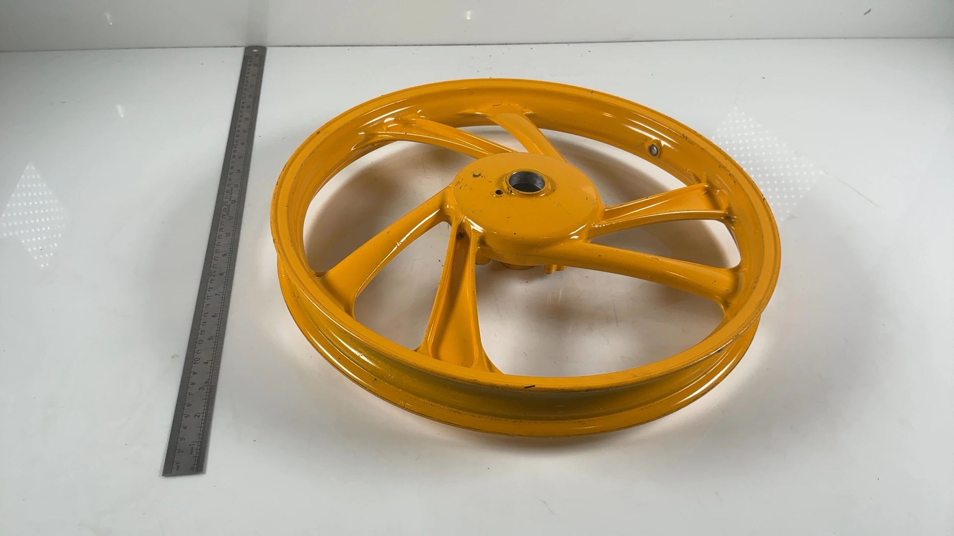 Honda Sky SGX50 50cc Front Wheel Rim 1997-1999 OEM 44650-MAL-G00 - Image 4