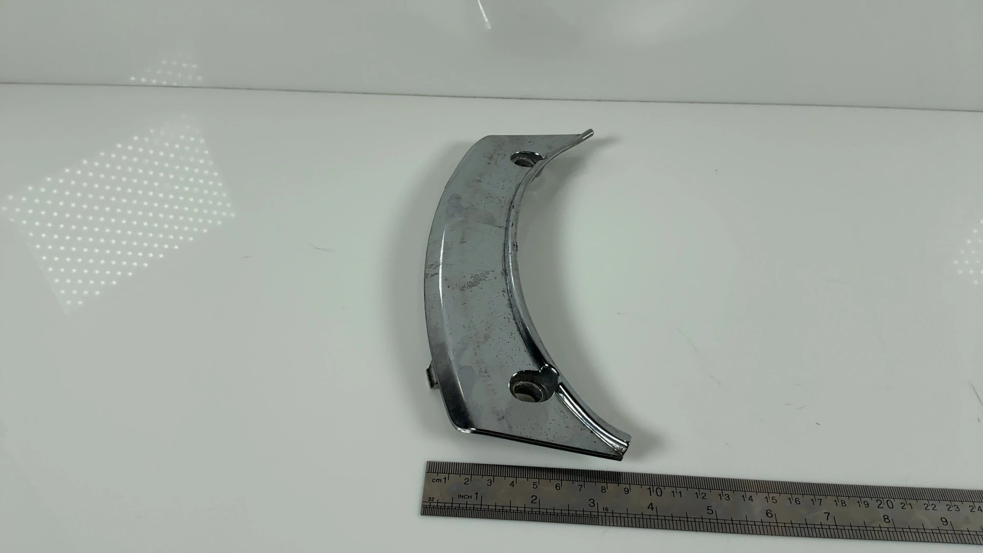 Peugeot Satelis 125CC Rear Fairing Chrome Trim Cowl Cover 2006-12 OEM 1176774000 - Image 2