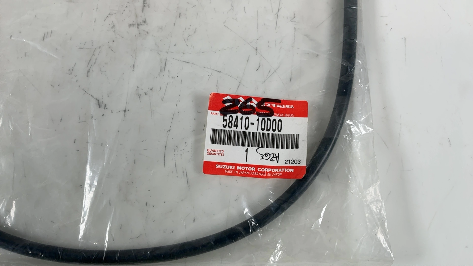 Suzuki Bandit GSF400 400cc Starter Choke Cable 1989-1997 OEM 58410-10D00 - Image 6
