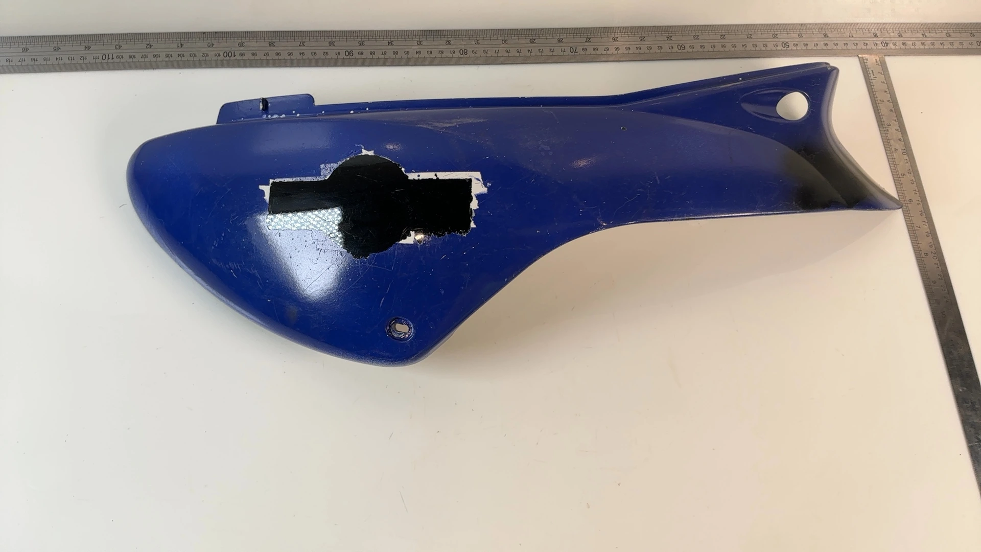 Peugeot Trekker TKR 50cc Rear Right Side Fairing Panel 1997-2014 OEM 1173862400 - Image 3