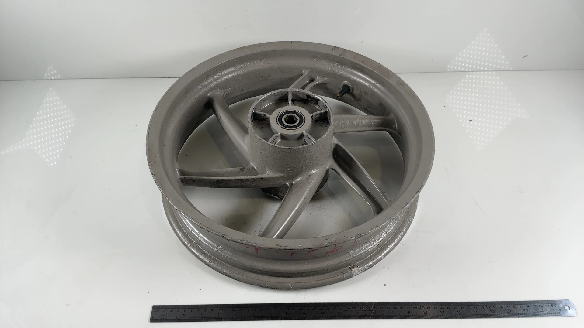 Cagiva Mito Evolution N3 125cc Rear Wheel Rim 1994-2008 OEM 800091794 - Image 5