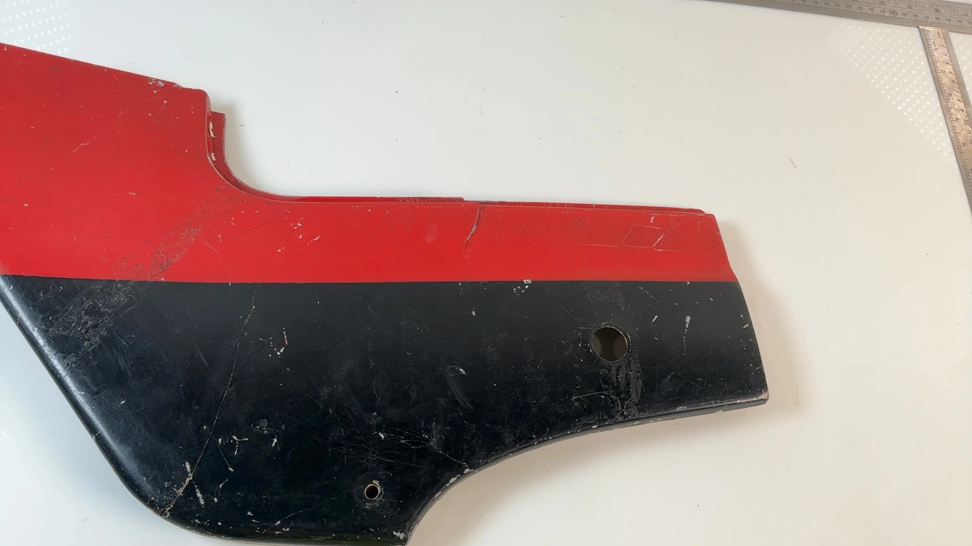 Kawasaki GPZ600R ZX600A 600cc Rear Right Side Fairing 1985-1989 OEM 36001-1289B - Image 6