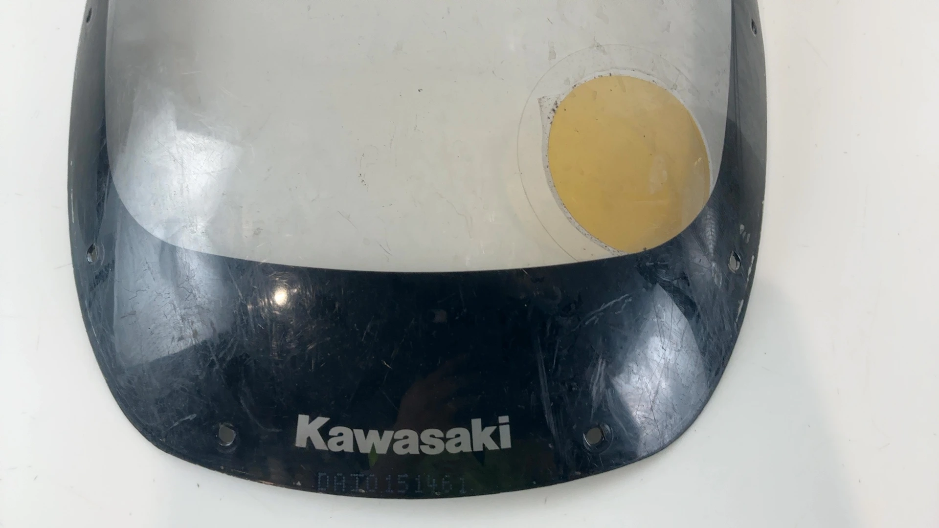 Kawasaki Ninja ZX-6R ZX600 600cc Windshield 1995-1997 OEM 39154-1135 - Image 4