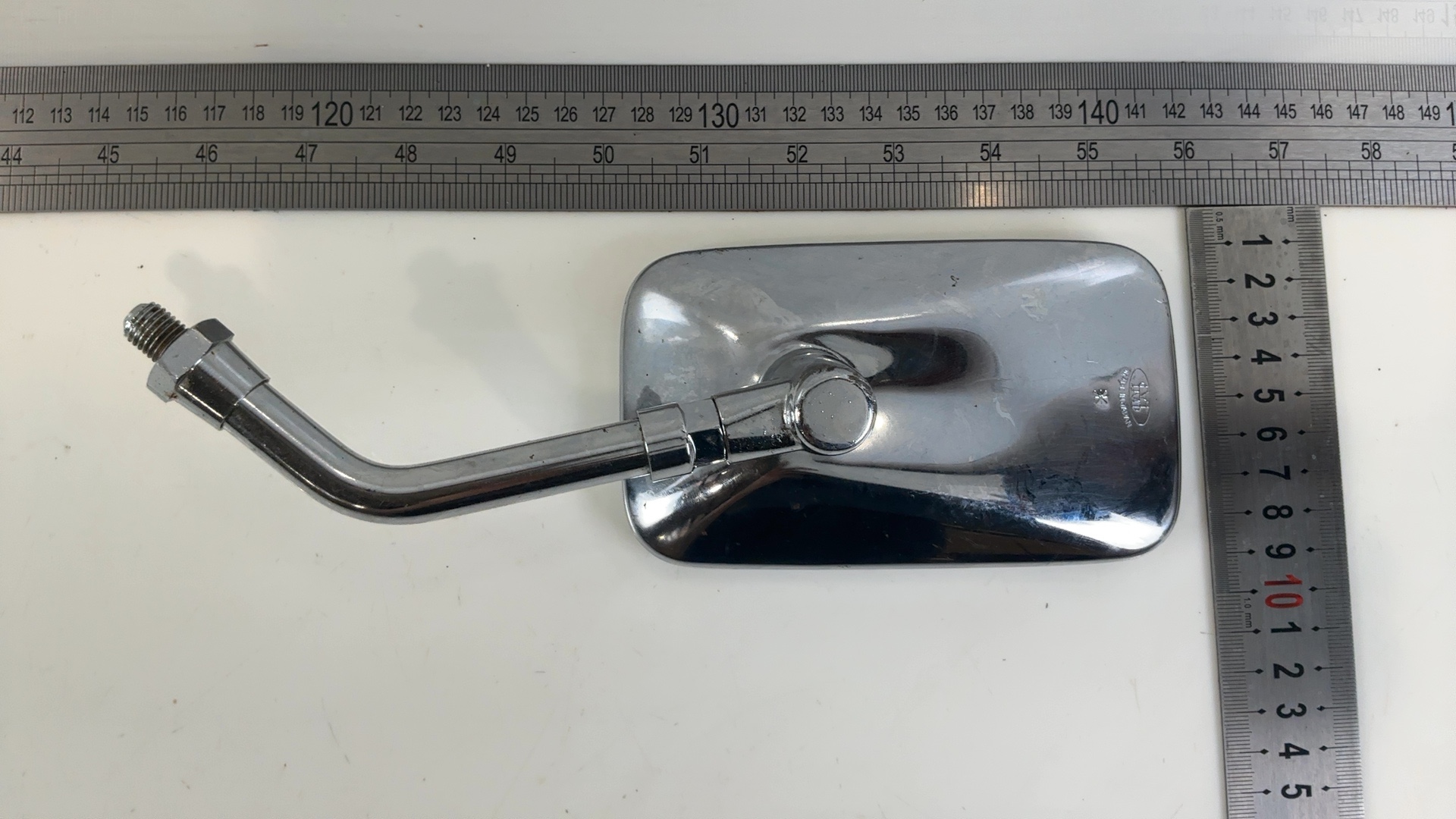 Honda Magna VF700C 700cc Right Rear View Mirror 1984-1987 OEM 88110-MB1-702 - Image 3