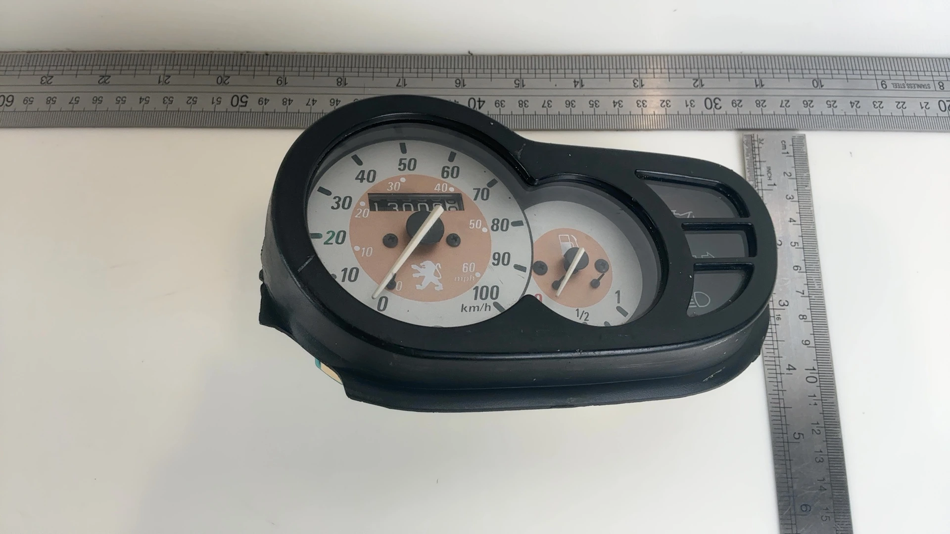 Peugeot Trekker TKR 50cc Speedometer Instrument Cluster 1997-2001 OEM 748981 - Image 3