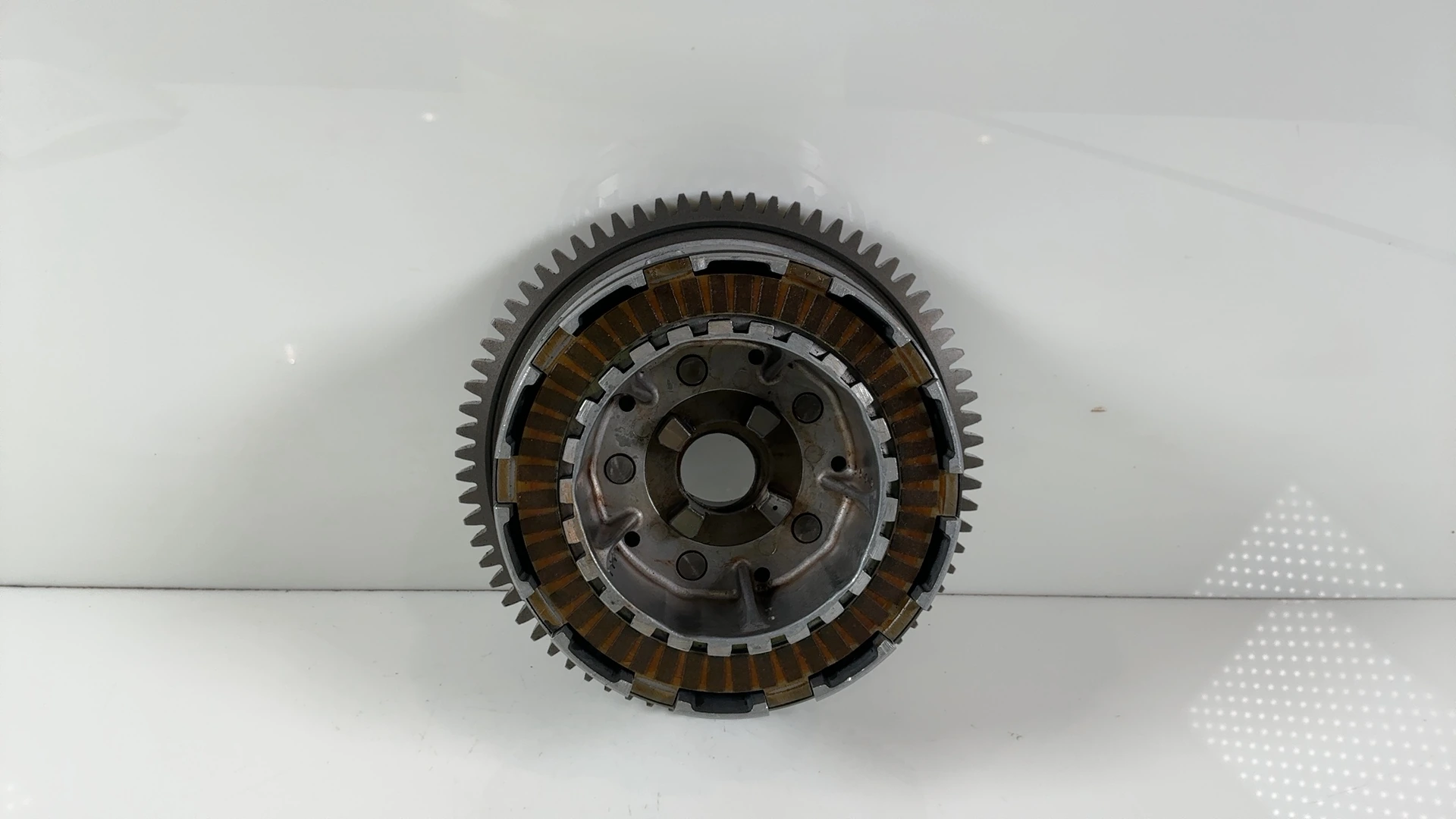 Suzuki GSX-R600 SRAD 600cc Complete Clutch Basket Plates 1996-00 OEM 21200-39810 - Image 1