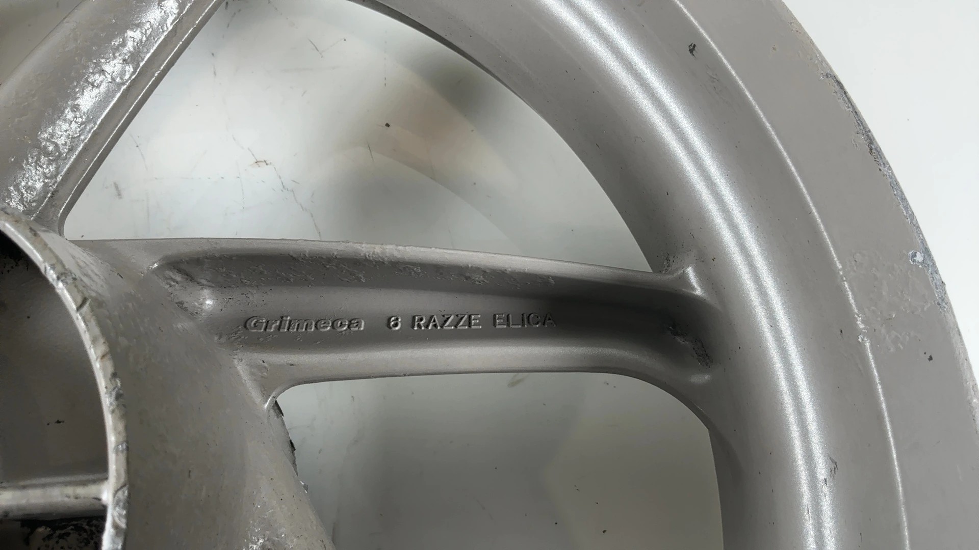 Cagiva Mito Evolution N3 125cc Rear Wheel Rim 1994-2008 OEM 800091794 - Image 7