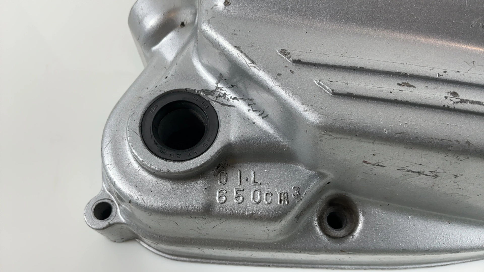 Yamaha RXS100 4X8 100cc Clutch Engine Cover 1983-1996 OEM 4X8-W1541-00 - Image 3