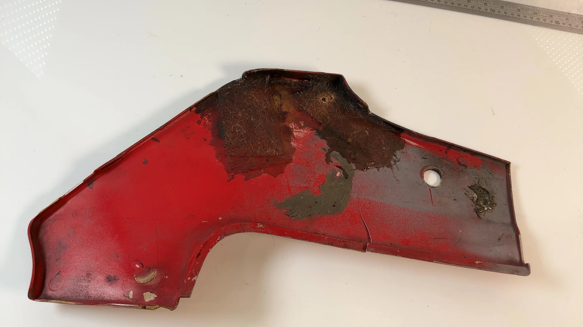 Kawasaki GPZ600R ZX600A 600cc Rear Right Side Fairing 1985-1989 OEM 36001-1289B - Image 2