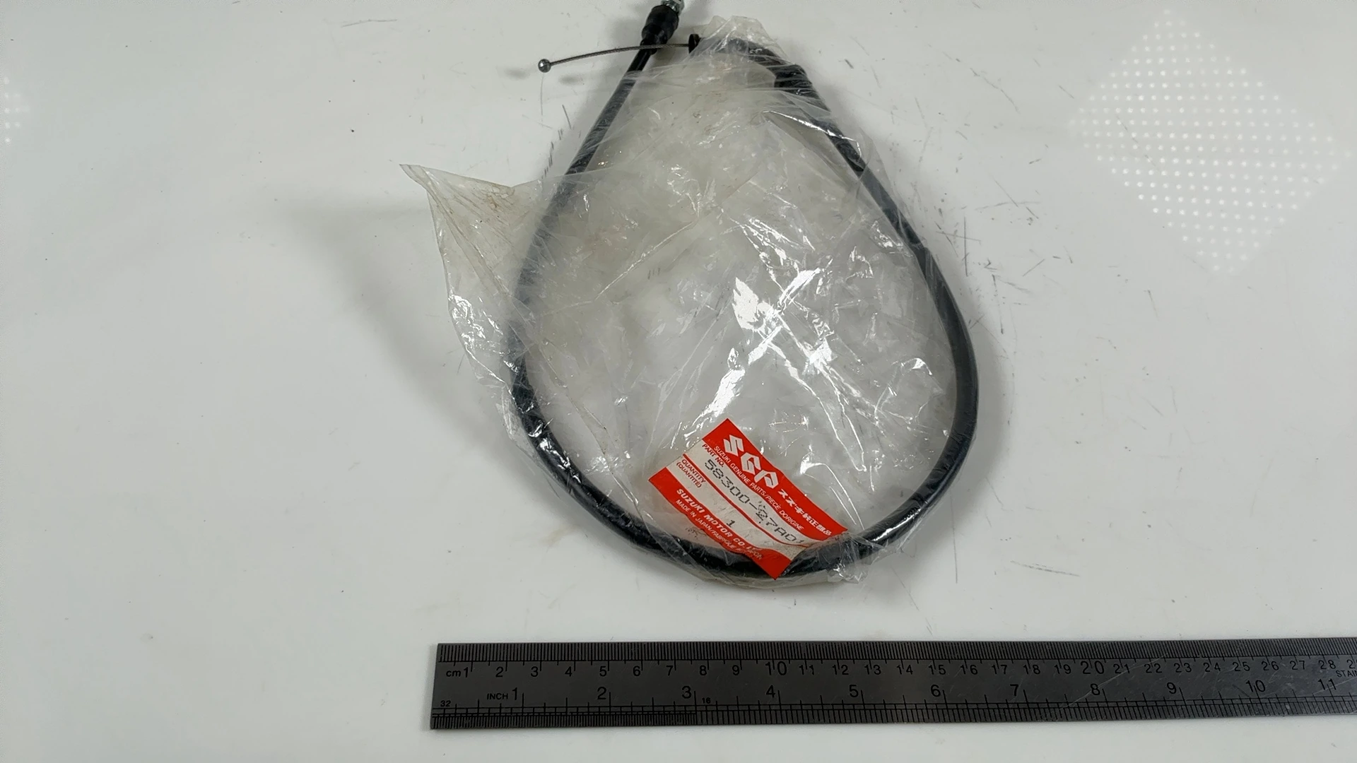 Suzuki GSX-R 750 GSXR750 750cc Throttle Cable A Open 1985 OEM 58300-27A01 - Image 5