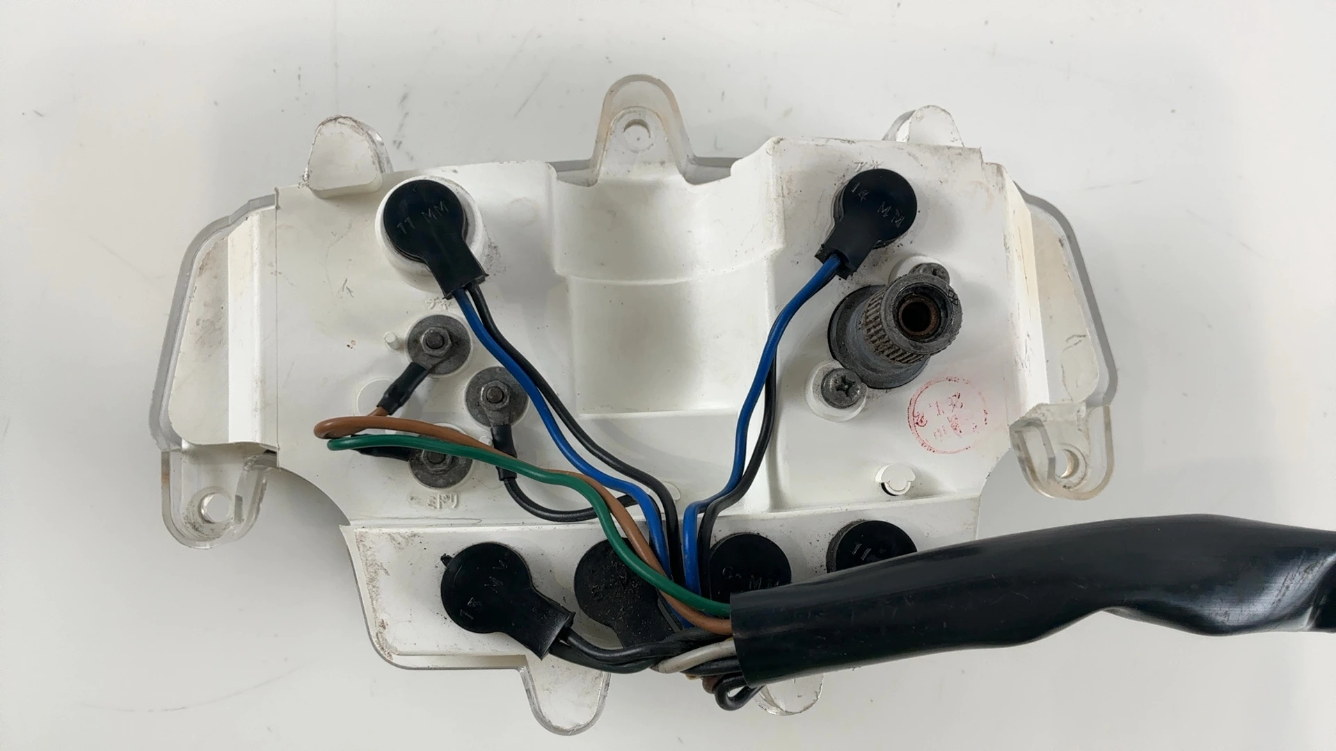 Yamaha Riva CV80 80cc Speedometer Instrument Cluster 1982-87 OEM 13T-83510-A0-00 - Image 6