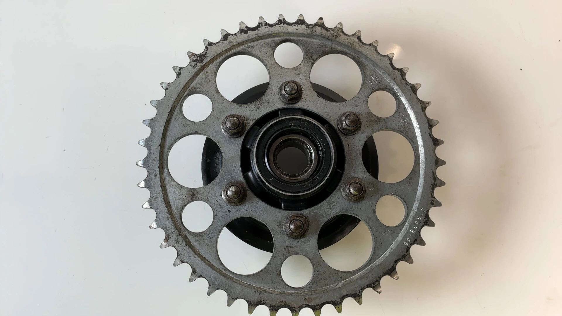 Kawasaki Ninja ZX7 ZX750J 750cc Rear Sprocket Hub Carrier 1991-92 OEM 42033-1203 - Image 2