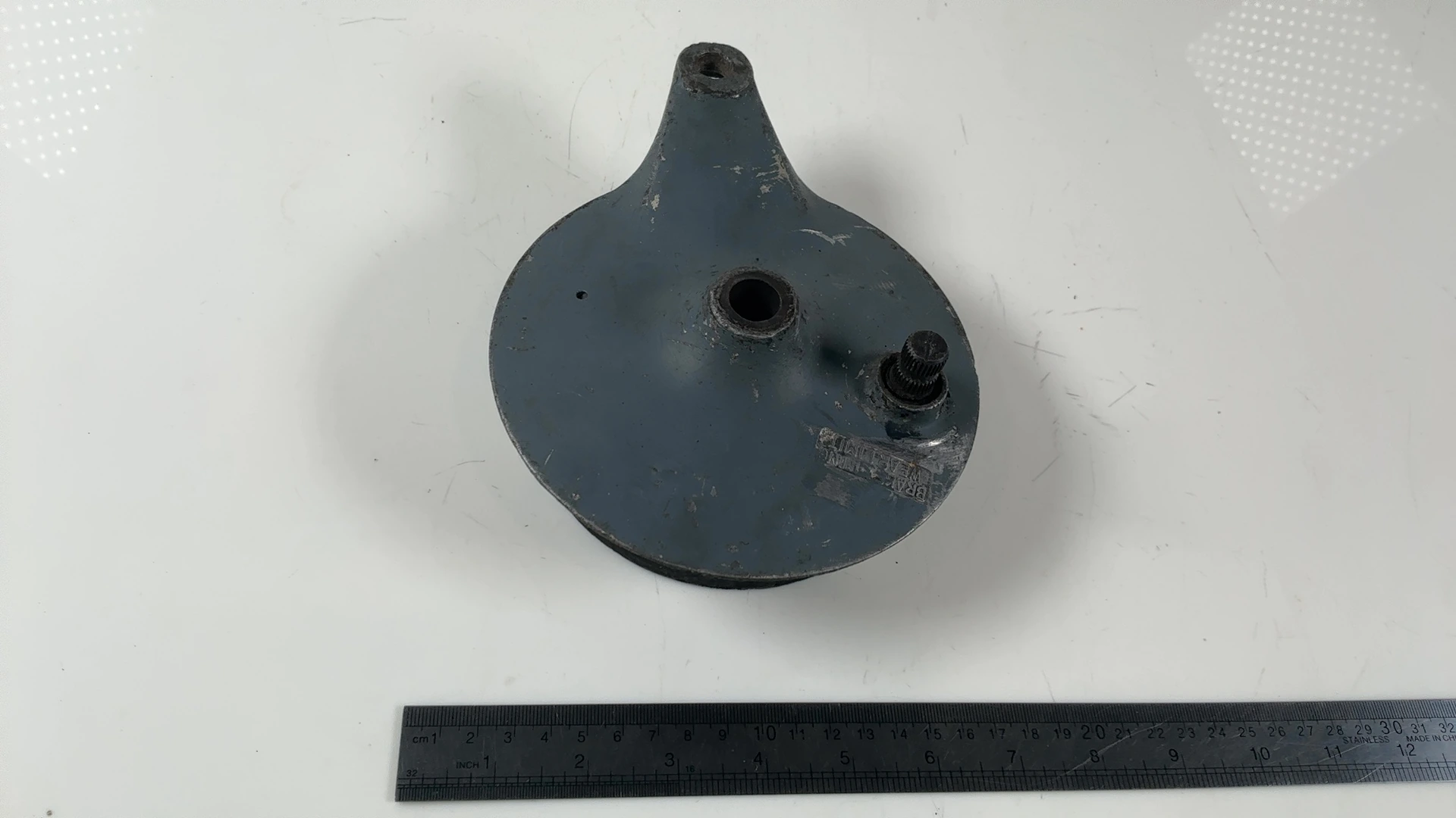 Suzuki RG125 Gamma 125 Rear Brake Plate Hub Drum 1984 1985 OEM 64210-12C00 - Image 5