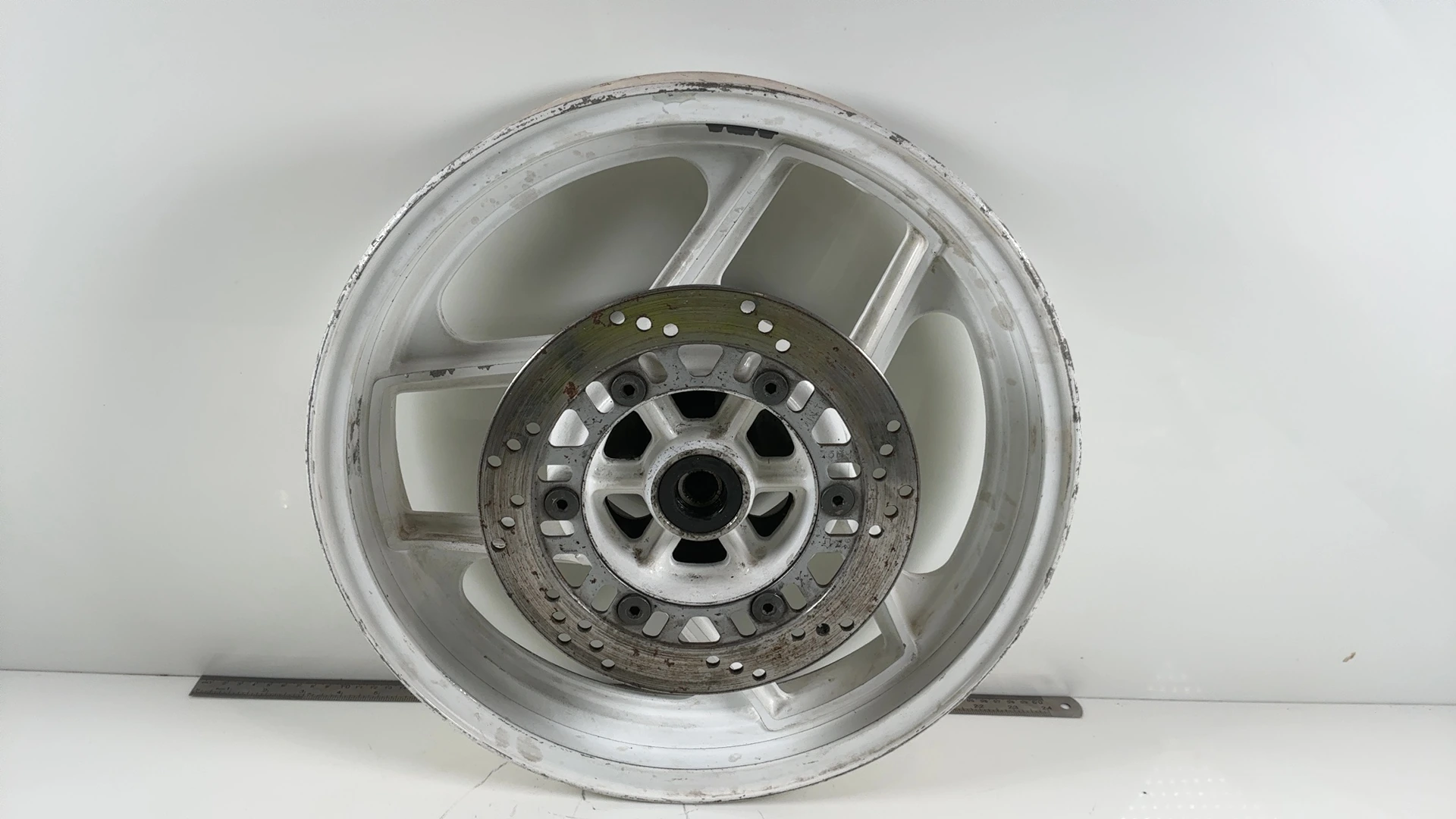 Kawasaki Ninja 600R ZX600C 600cc Rear Wheel Rim 1988-1997 OEM 41073-1323-X4 - Image 2