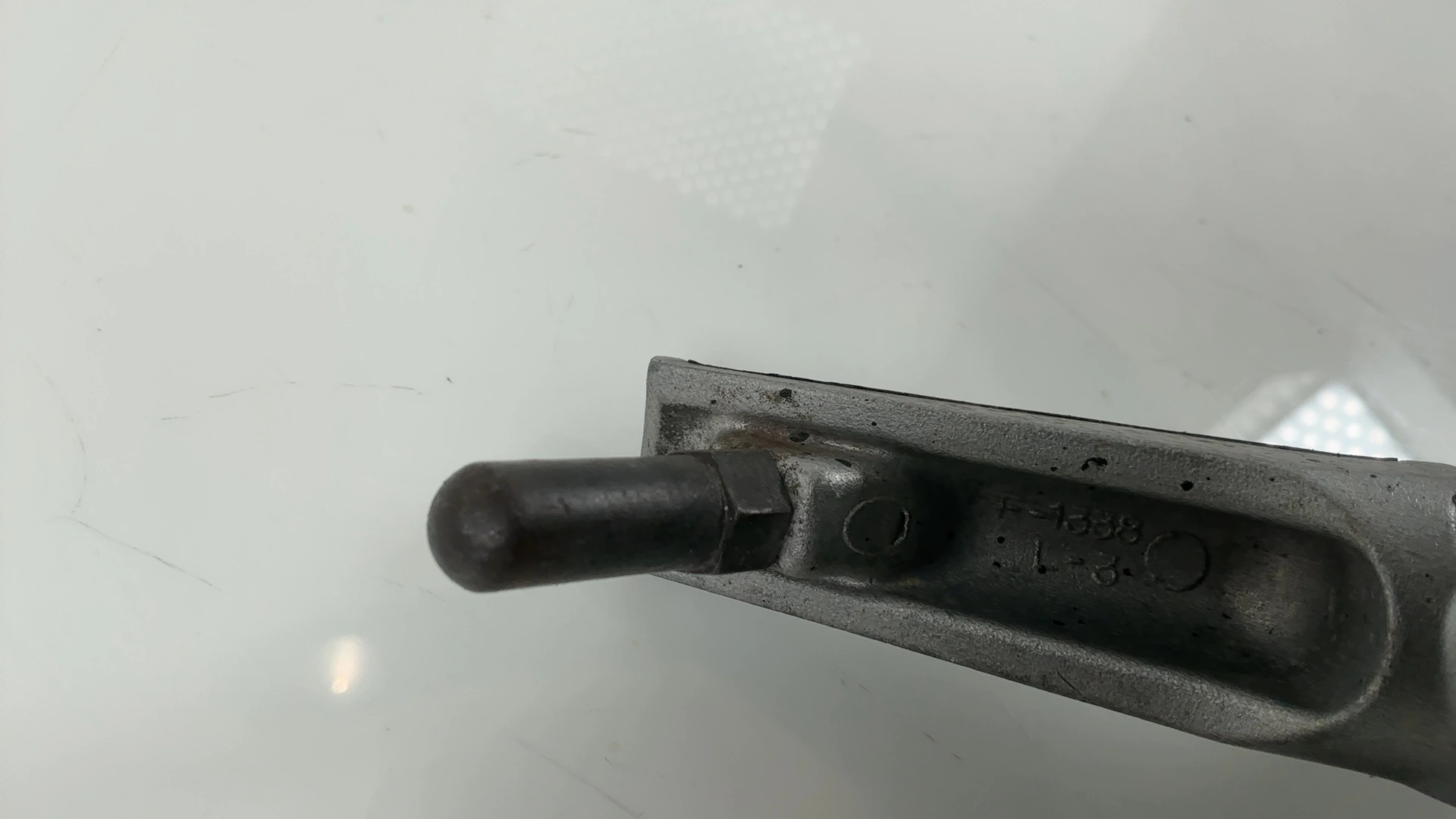 Kawasaki ZZR250 EX250H 250cc Left Front Footrest Bracket 1990-07 OEM 35011-1525 - Image 7