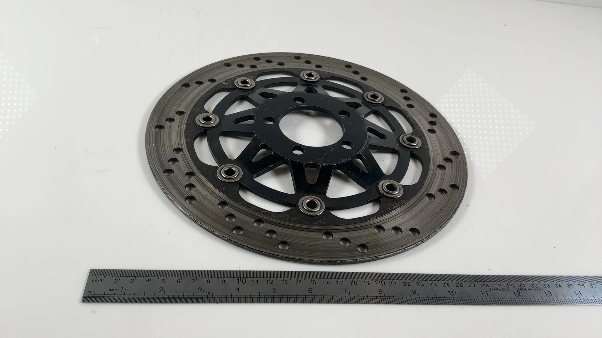 Kawasaki ZXR400 ZX400H 400cc Front Brake Disc Rotor 1989-1990 OEM 41080-1316-CP - Image 5