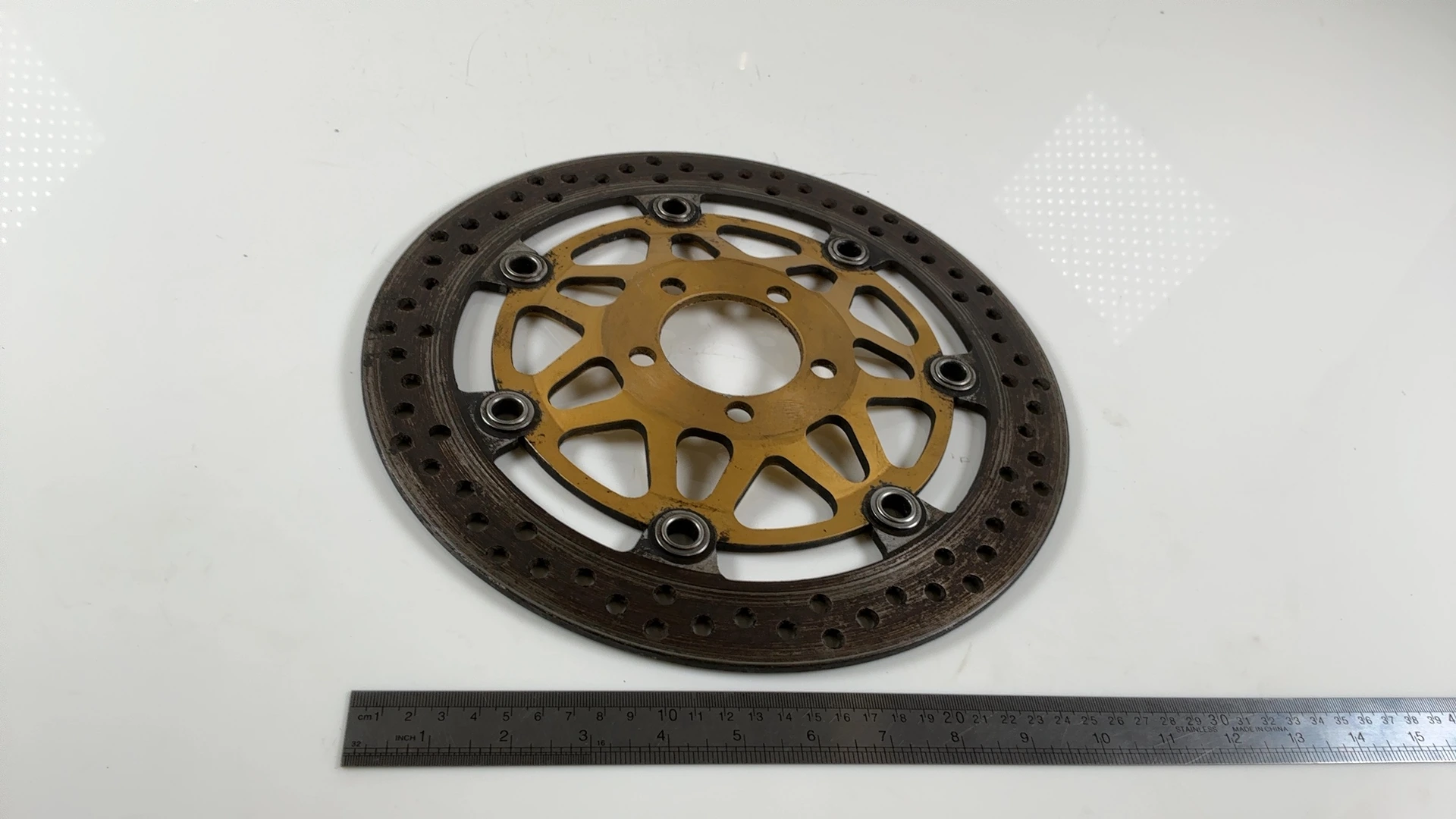 Kawasaki Ninja ZX6R ZX600J 600cc Front Brake Rotor 2000-2002 OEM 41080-1442-A4 - Image 5