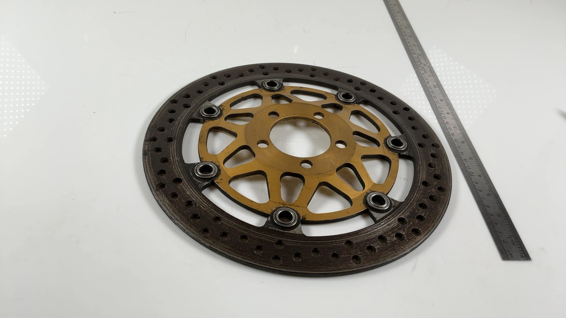 Kawasaki Ninja ZX6R ZX600J 600cc Front Brake Rotor 2000-2002 OEM 41080-1442-A4 - Image 3