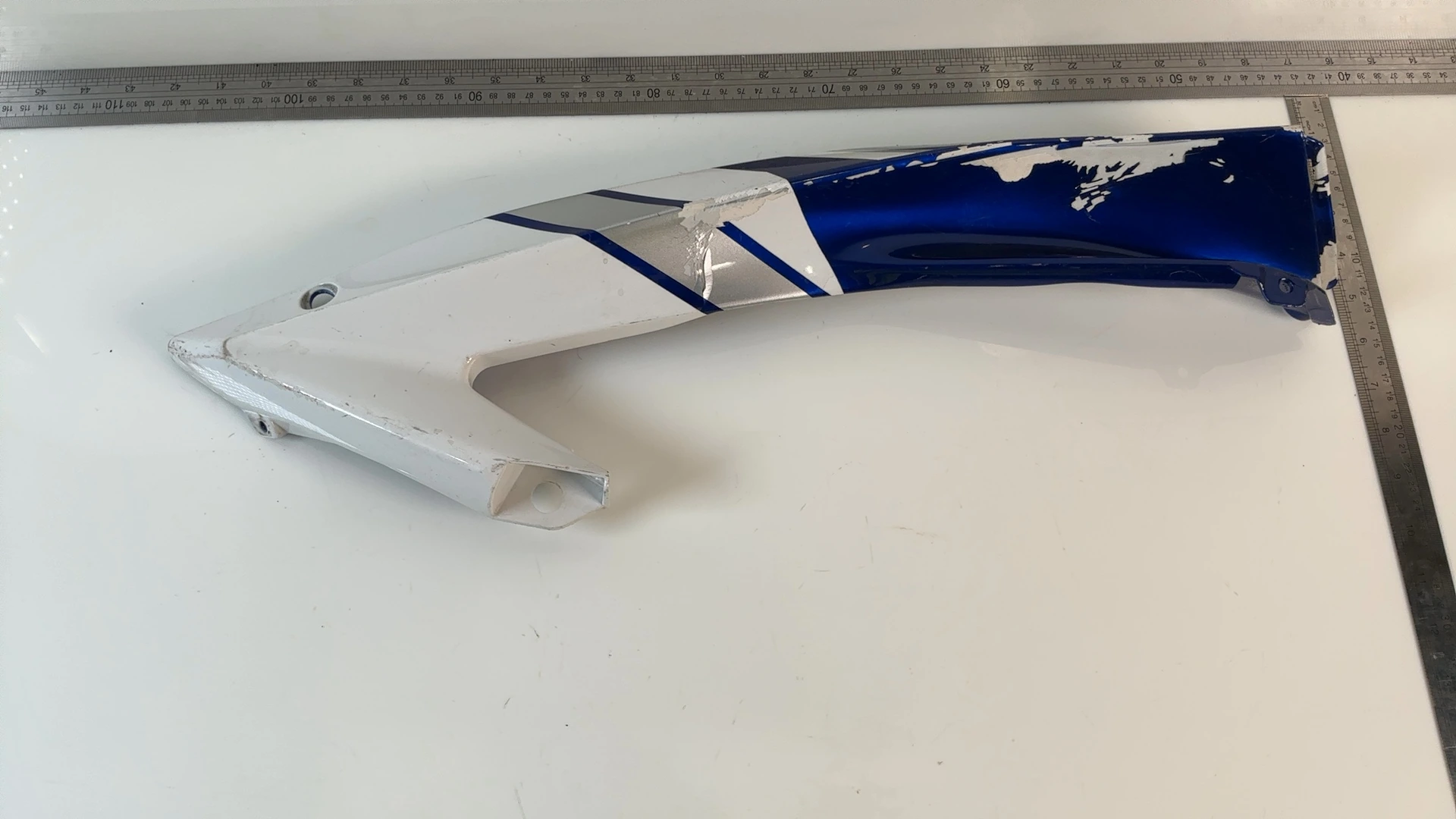 Yamaha YZF R6 2C0 600cc Right Upper Mid Fairing 2006 2007 OEM 2C0-2117W-00 - Image 3