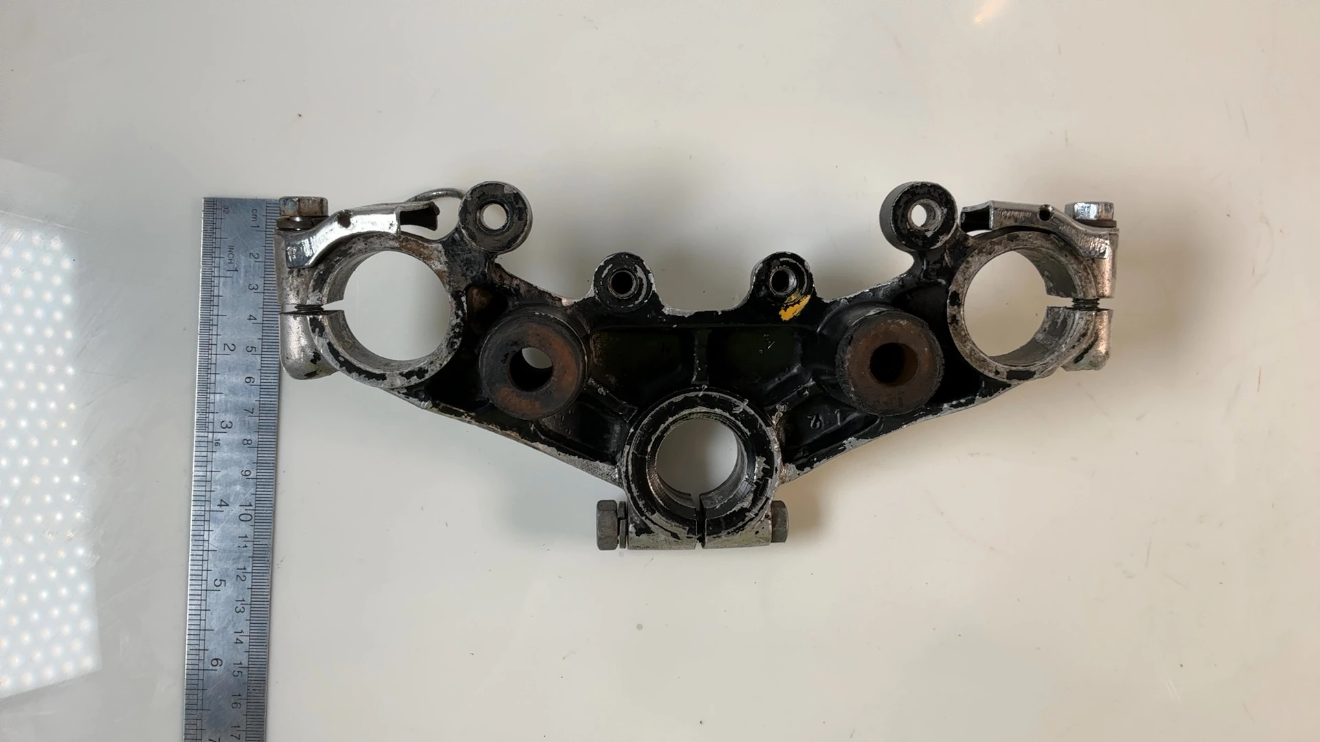 Kawasaki KZ440 LTD KZ440-A Upper Fork Bridge 1980 1981 OEM 44039-1023 Japan - Image 4