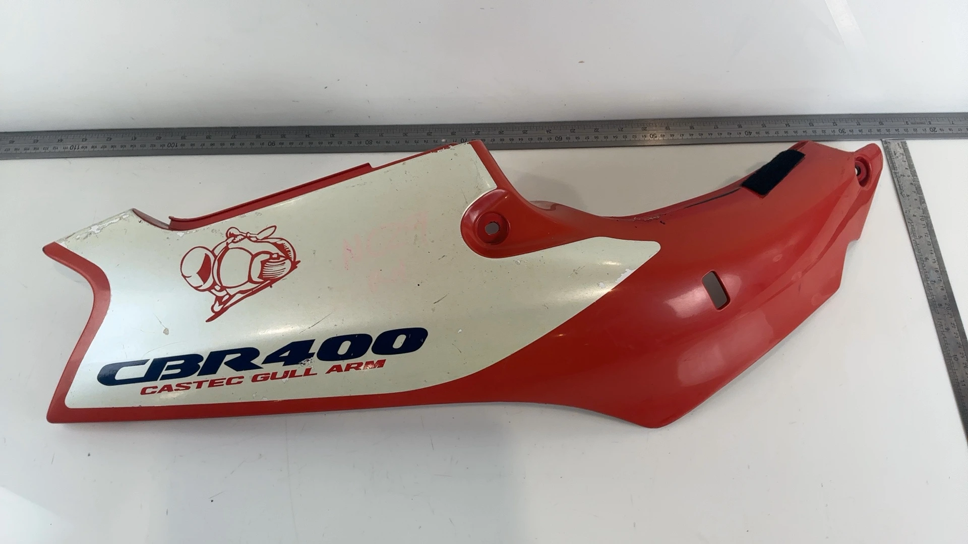 Honda CBR400RR NC29 400 CC Rear Right Side Fairing 1990-1996 OEM 83600-MV4-0100 - Image 3