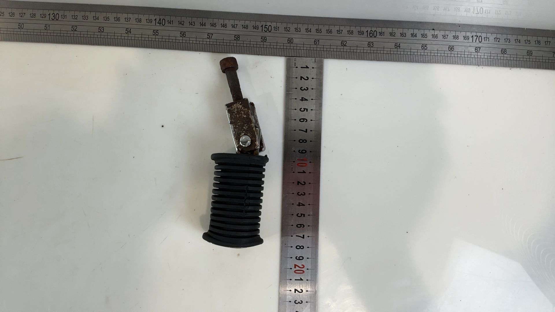 Suzuki Savage LS650 650 Rear Right Passenger Foot Peg 2000 2001 OEM 43600-24B00 - Image 4