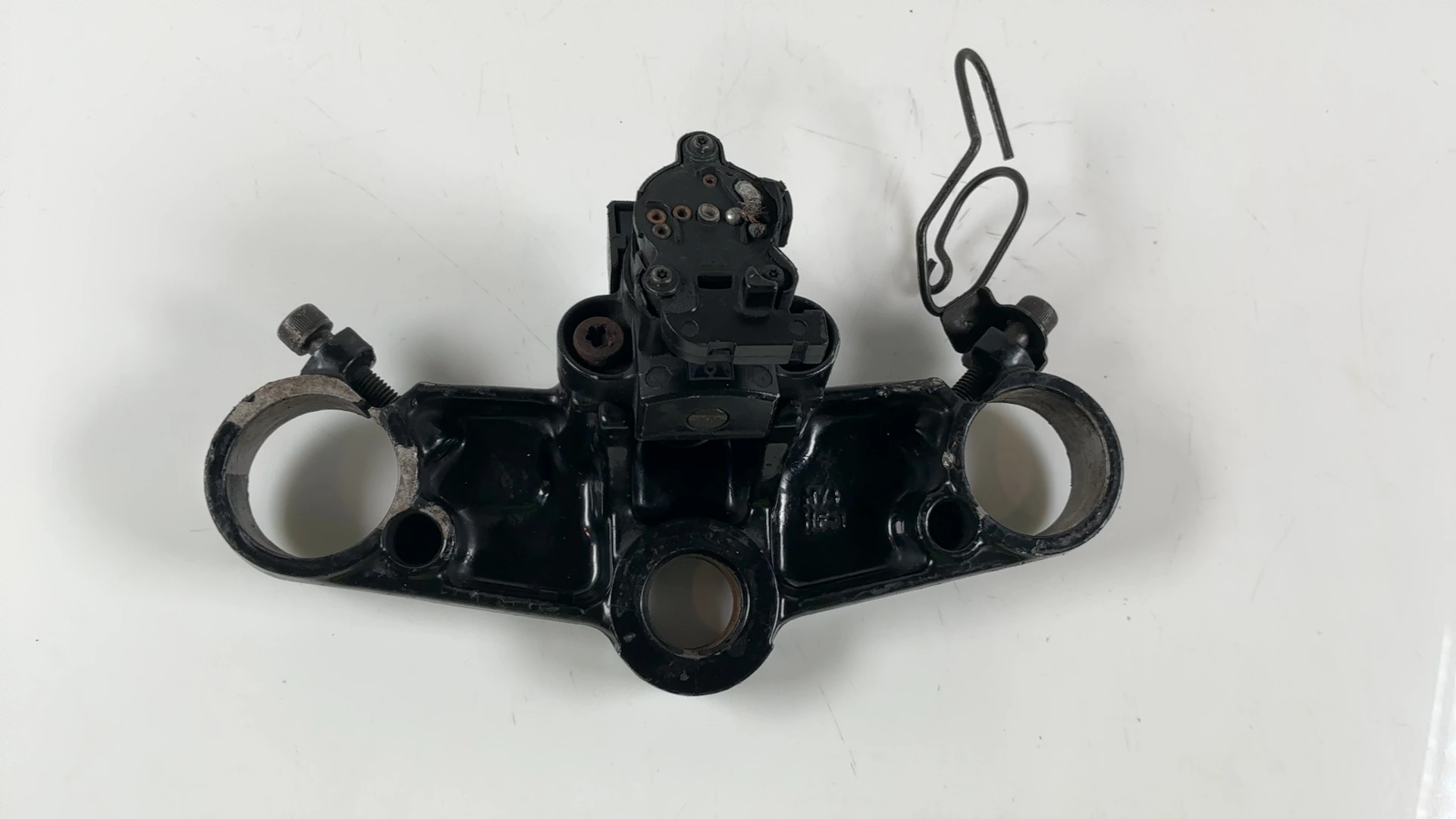Honda CBR400RR NC29 400cc Upper Fork Bridge Yoke 1990-1994 OEM 53230-MV4-000 - Image 6