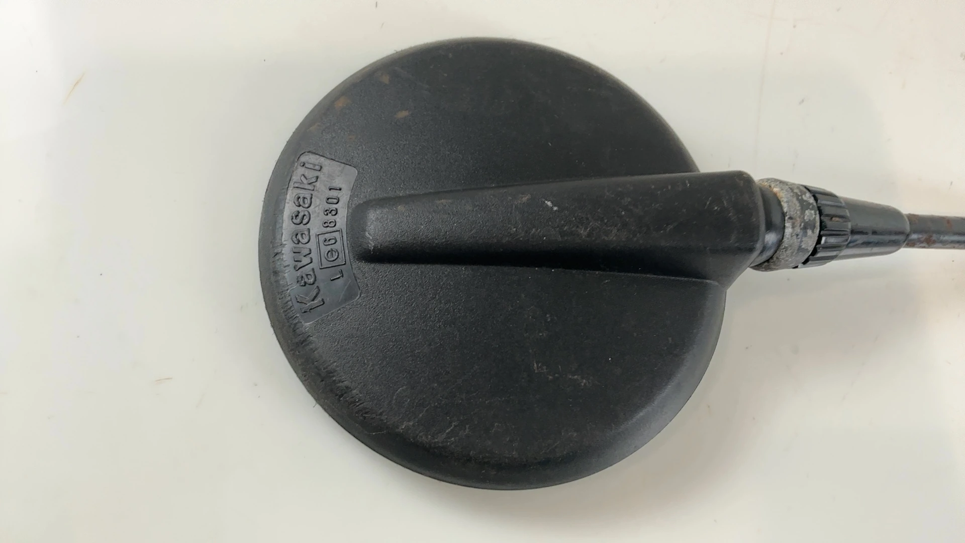 Kawasaki KLR 650 KL650A 650cc Right Mirror 1995-2007 OEM 56001-1204 Ichikoh 8301 - Image 6