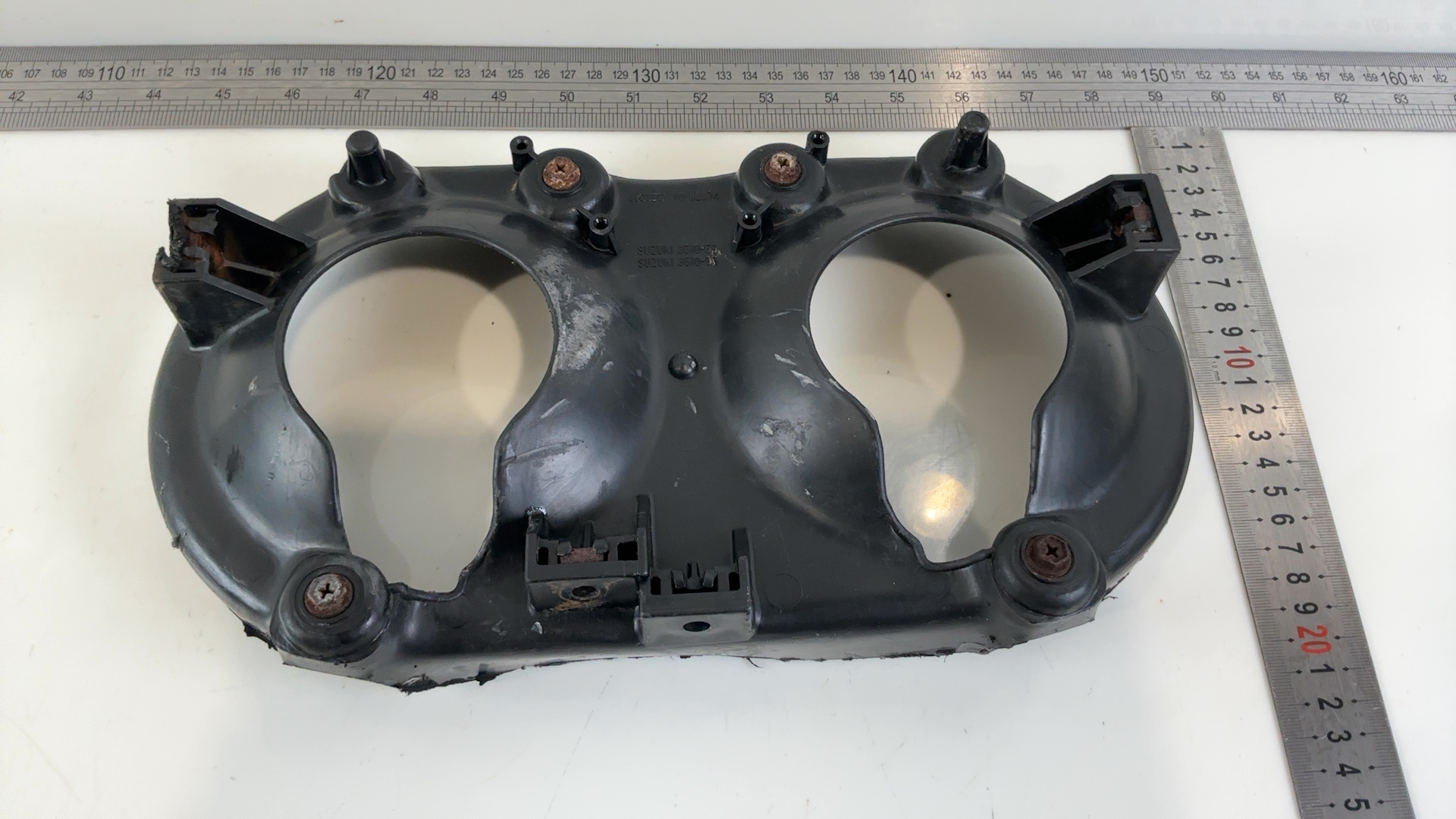 Suzuki GSXR750 GSX-R 750 CC Headlight Housing Bracket 1988-1990 OEM 35240-05C02 - Image 3