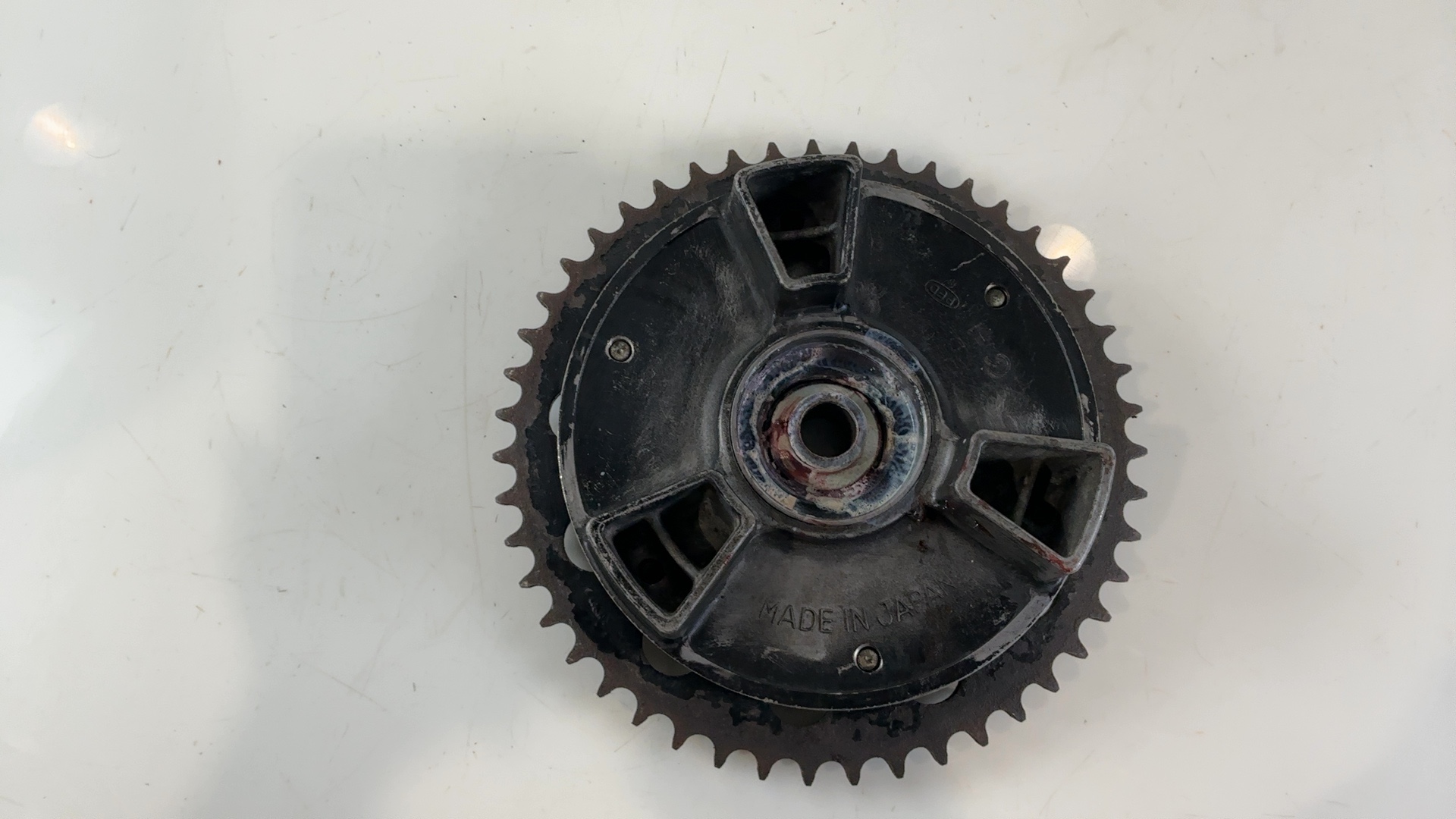 Kawasaki GPX750R ZX750F 750cc Rear Sprocket Hub Carrier 1987-1990 OEM 42034-1090 - Image 5