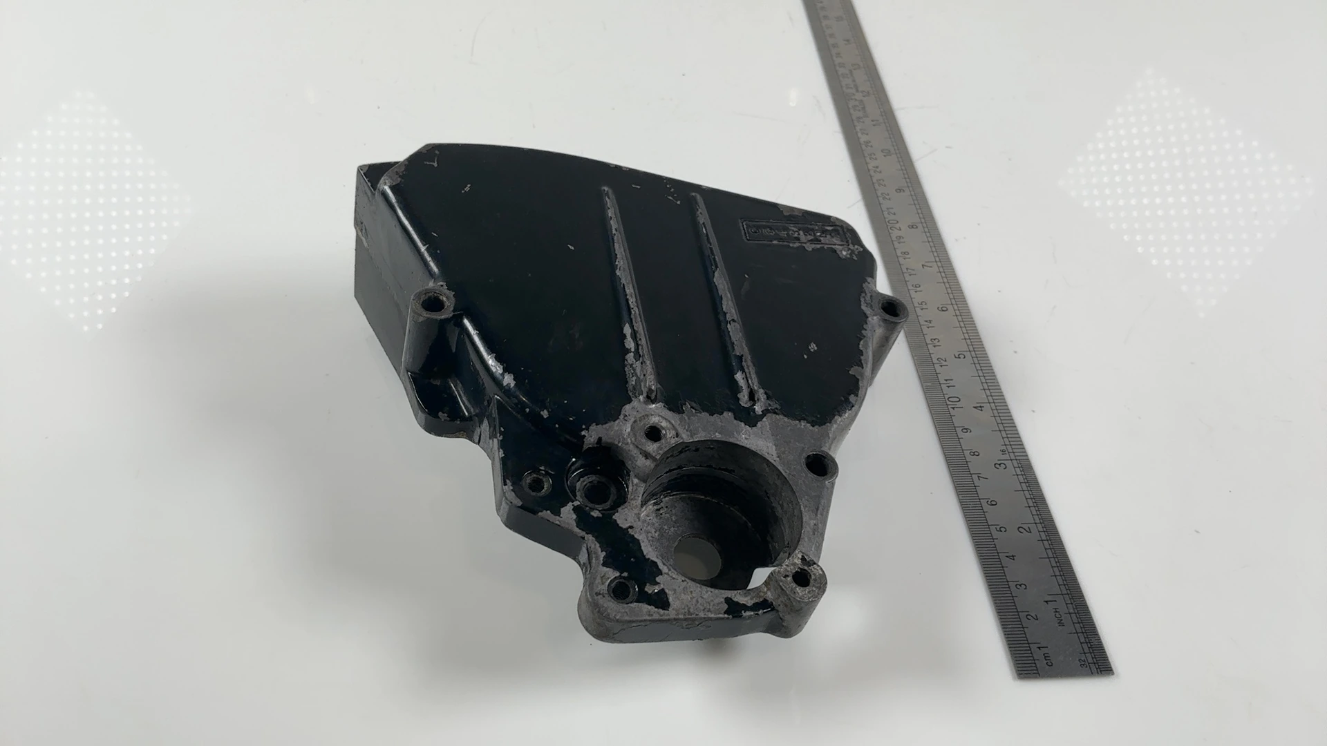 Kawasaki GPX750R ZX750F 750cc Front Sprocket Engine Cover 1986-89 OEM 14026-1126 - Image 3