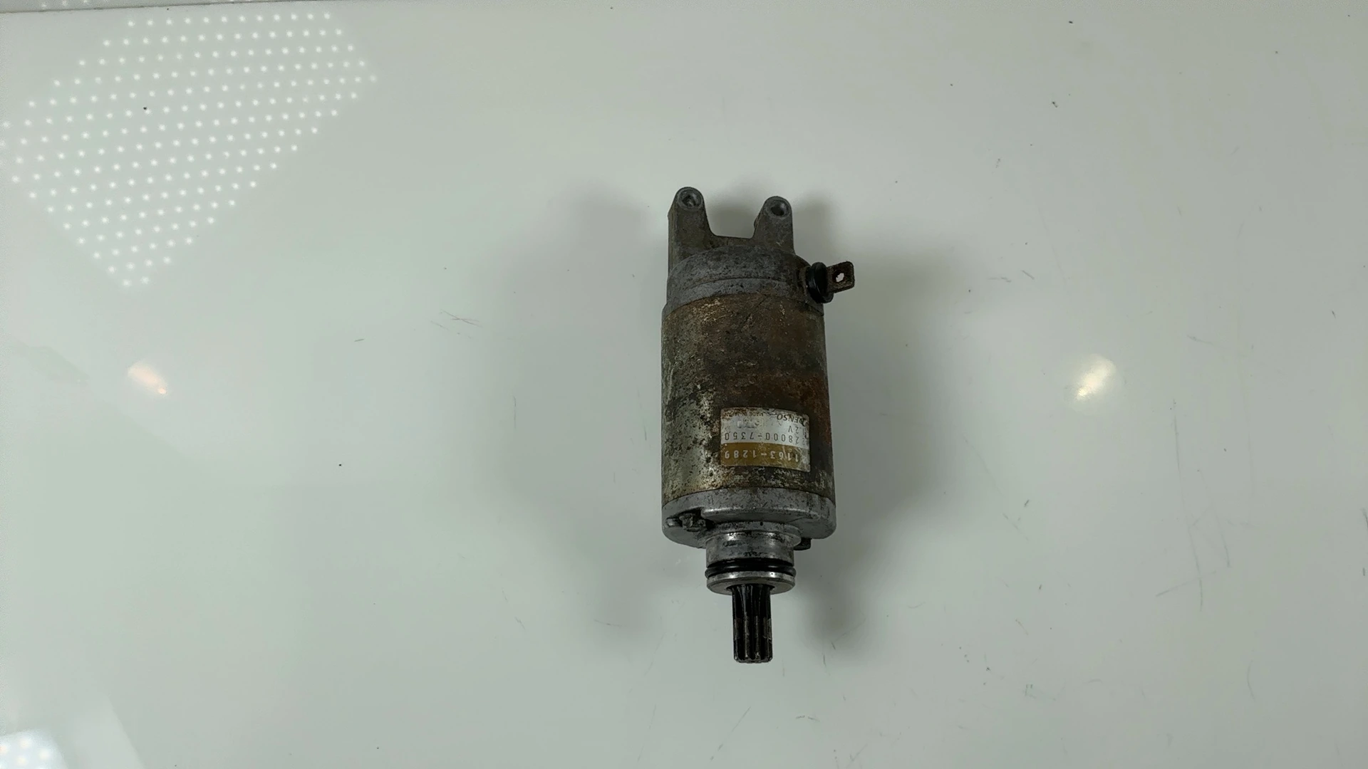 Kawasaki Ninja ZX-6R ZX600 600cc Starter Motor 1998-1999 OEM 21163-1289 - Image 2