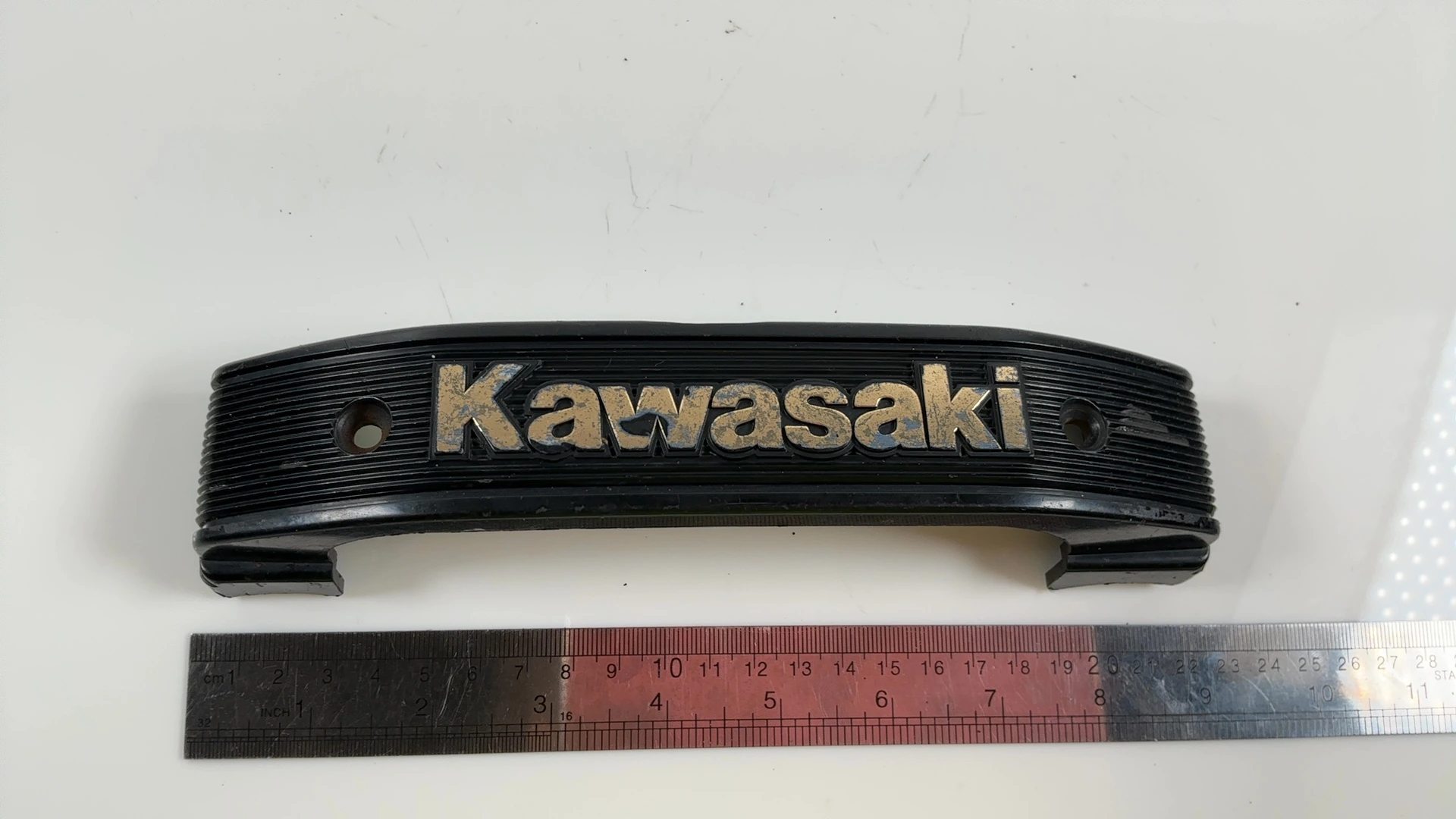 Kawasaki KZ750 LTD KZ750H 750cc Front Fork Emblem Cover 1982 1983 OEM 44033-1084 - Image 5