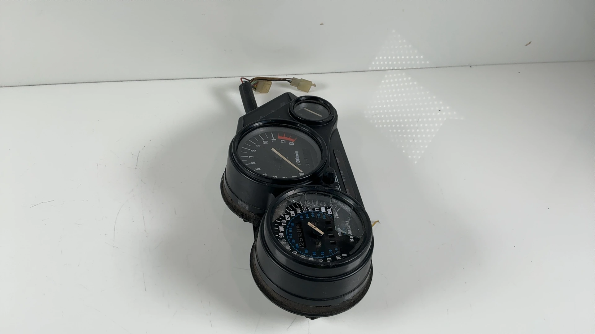 Kawasaki Ninja ZX6 ZZR600 ZX600D Gauge Cluster Speedometer 1990-1992 25005-1438 - Image 4
