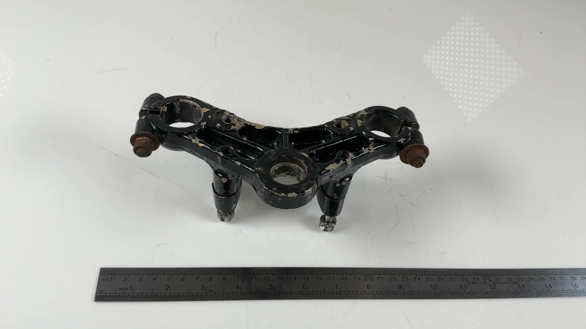 Yamaha RX100 36L 100CC Upper Fork Bridge Yoke 1985-1996 OEM 36L-F3435-00 - Image 5