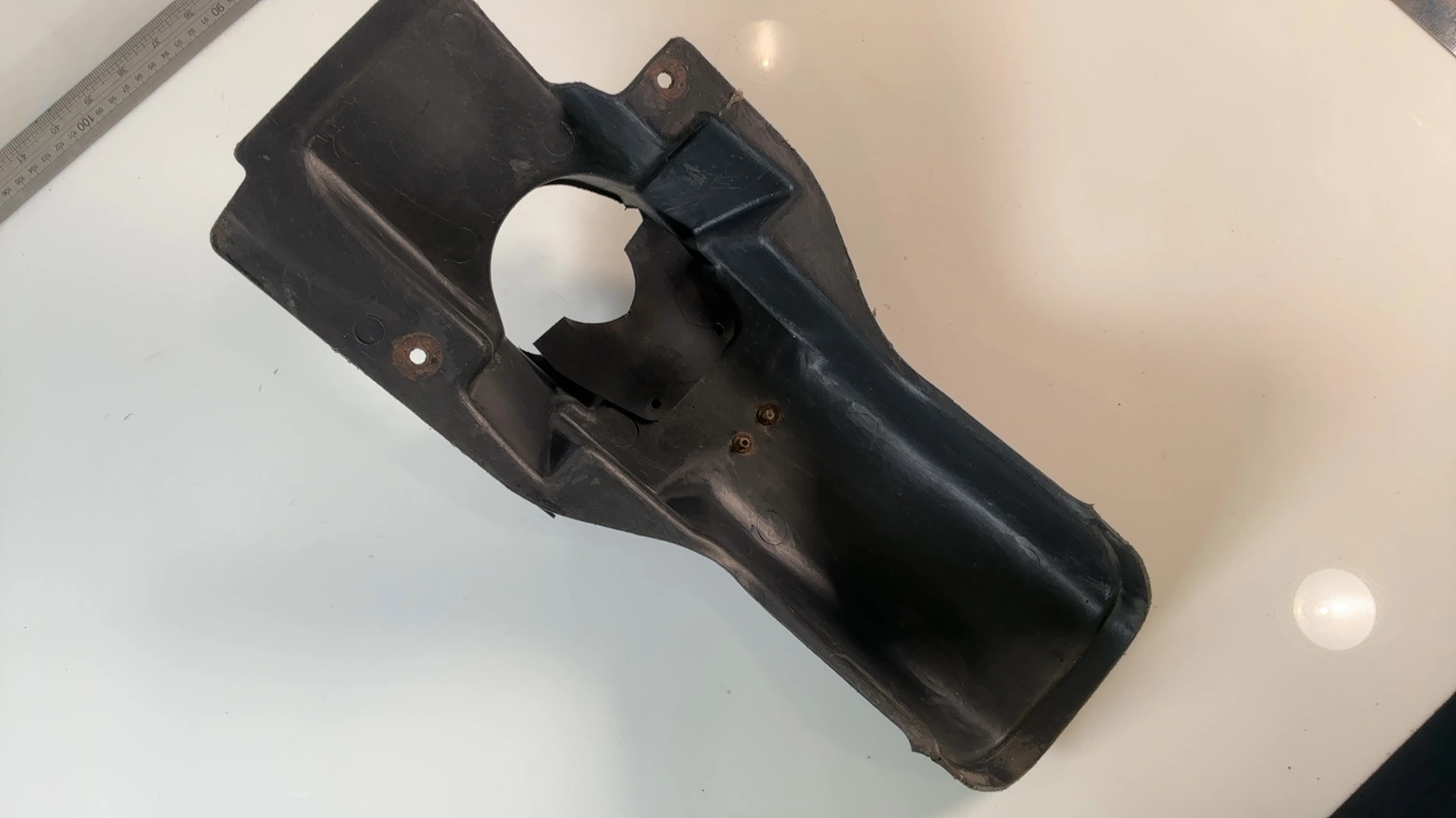 Yamaha RD125LC 10W 125cc Rear Inner Mudguard Fender 1982-1987 OEM 10W-21620-00 - Image 5