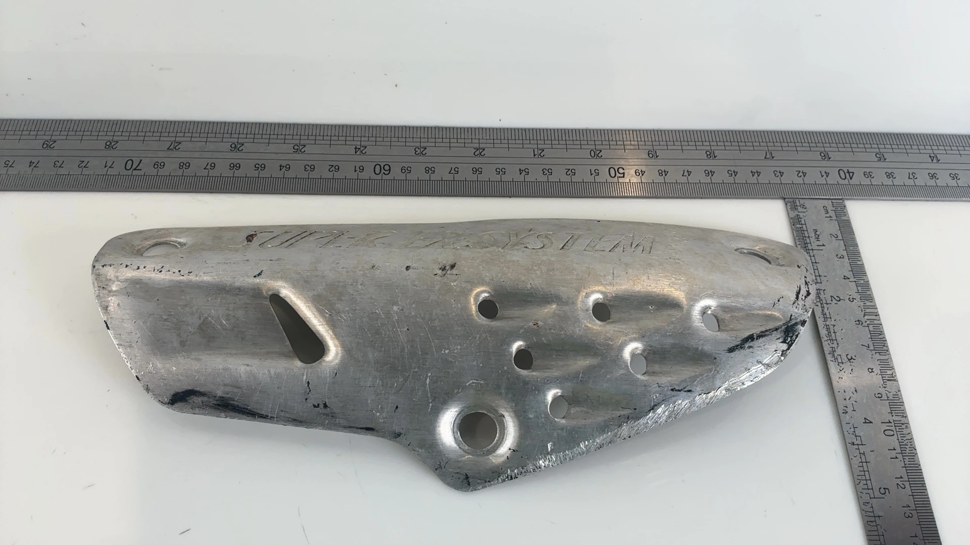 Yamaha Spy Rocket Booster 50cc Exhaust Heat Shield 1995-2006 OEM 4SBE47180000 - Image 3