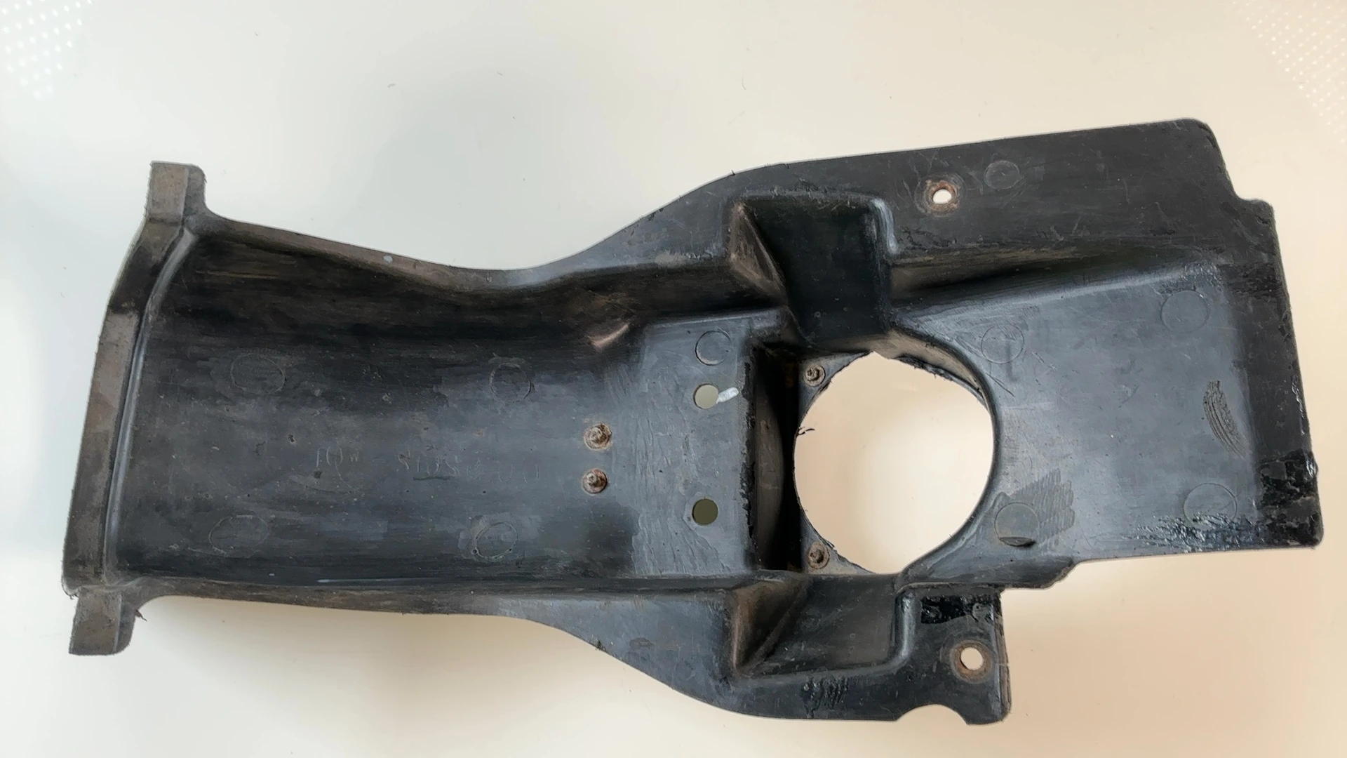 Yamaha RD125LC 10W 125cc Rear Inner Mudguard Fender 1982-1987 OEM 10W-21610-00 - Image 2