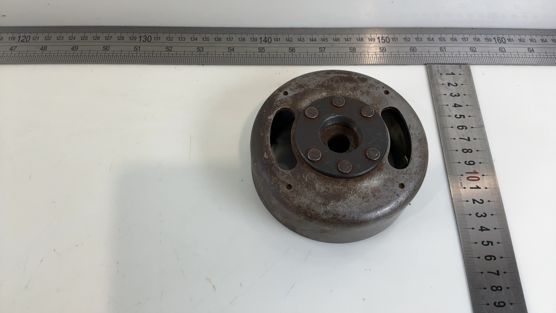 Suzuki DR125 DR125S 125cc Flywheel Magneto Rotor 1982-1988 OEM 32102-44A10 - Image 5
