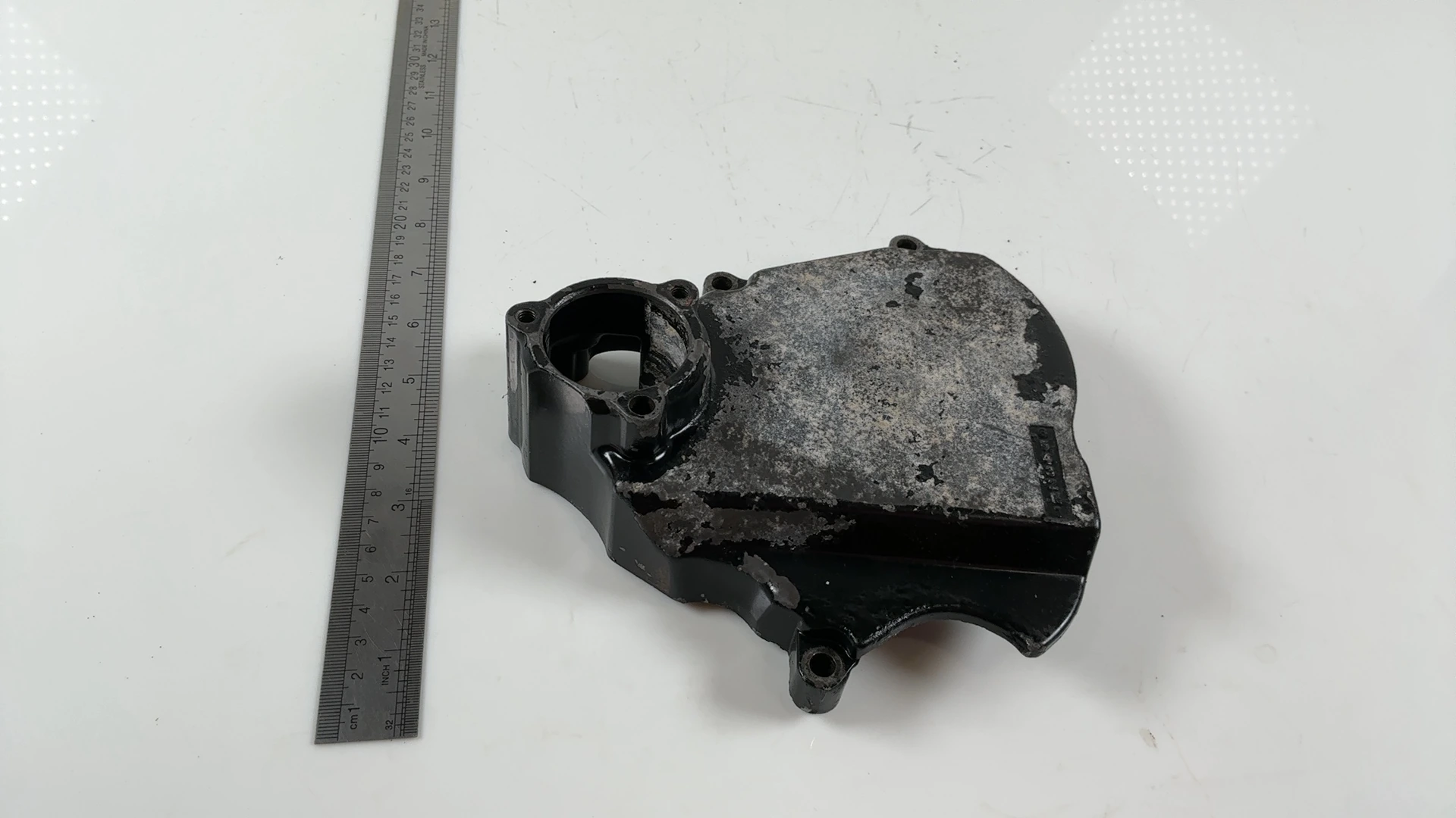 Kawasaki GPZ1000RX ZX1000A 1000CC Front Sprocket Cover 1986-1988 OEM 14026-1121 - Image 4