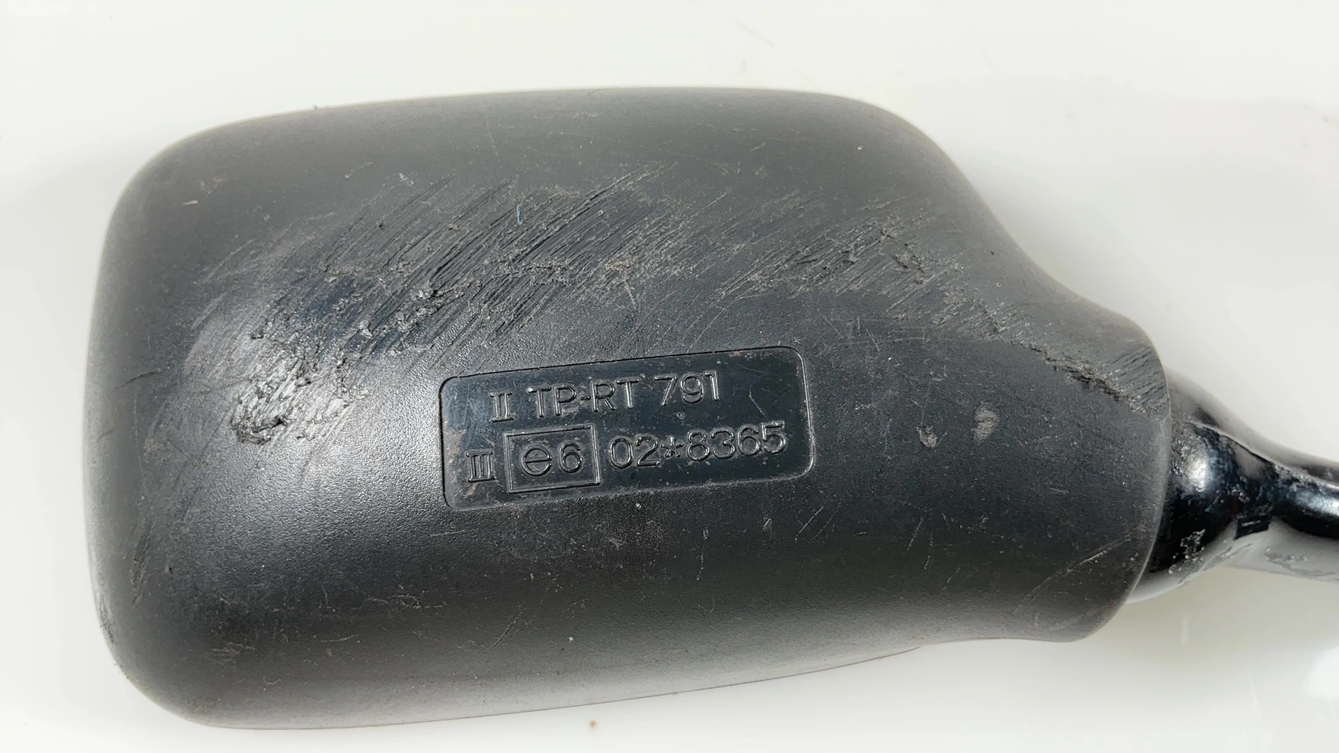 Kawasaki ZXR750 ZX750H 750cc Right Side Mirror 1989 1990 OEM 56001-1377-6F - Image 6