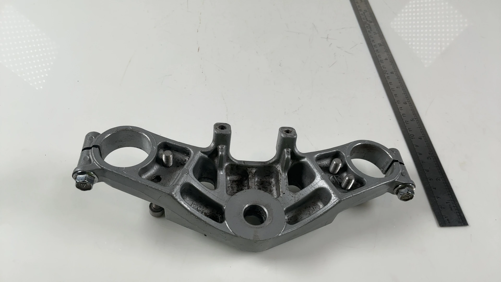 Kawasaki Ninja ZX600A 600cc Upper Fork Bridge Yoke 1985-1987 OEM 44039-1157 - Image 3
