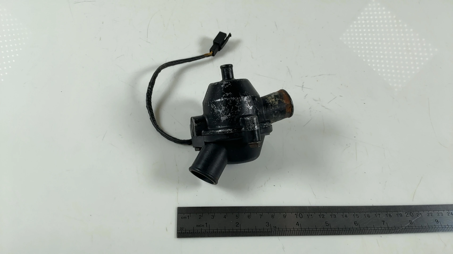 Kawasaki ZXR750L ZX750L 750cc Thermostat Housing 1993-1995 OEM 16160-1191 - Image 5