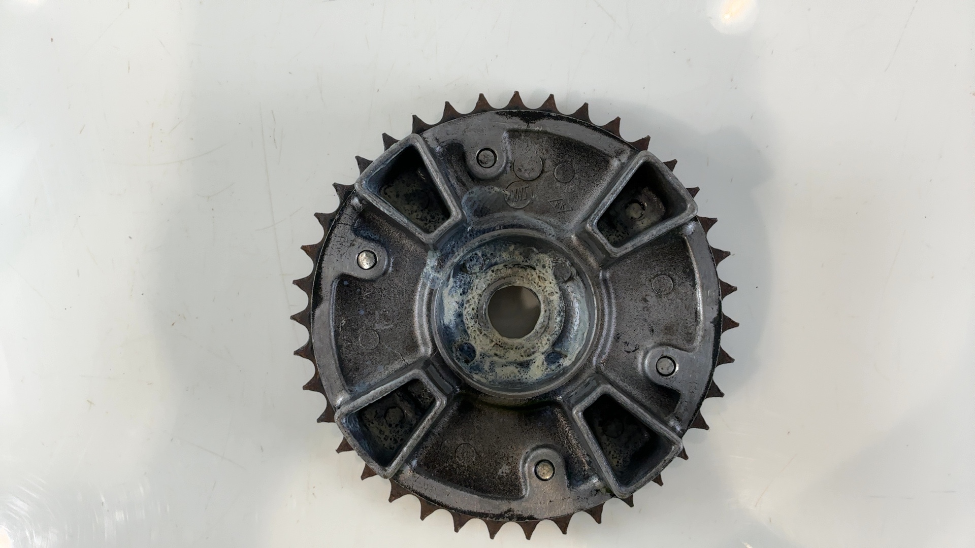 Kawasaki Ninja ZX6 ZX600D 600CC Rear Sprocket Hub 1990-1993 OEM 42033-1144 - Image 3
