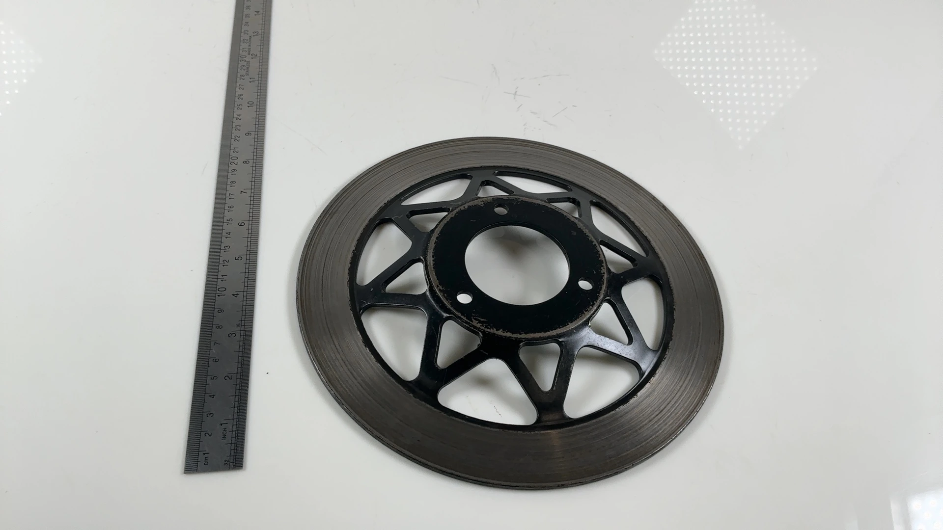 Honda MBX125 F JC10 125cc Front Brake Disc Rotor 1983-1985 OEM 45121-KK7-000 - Image 4