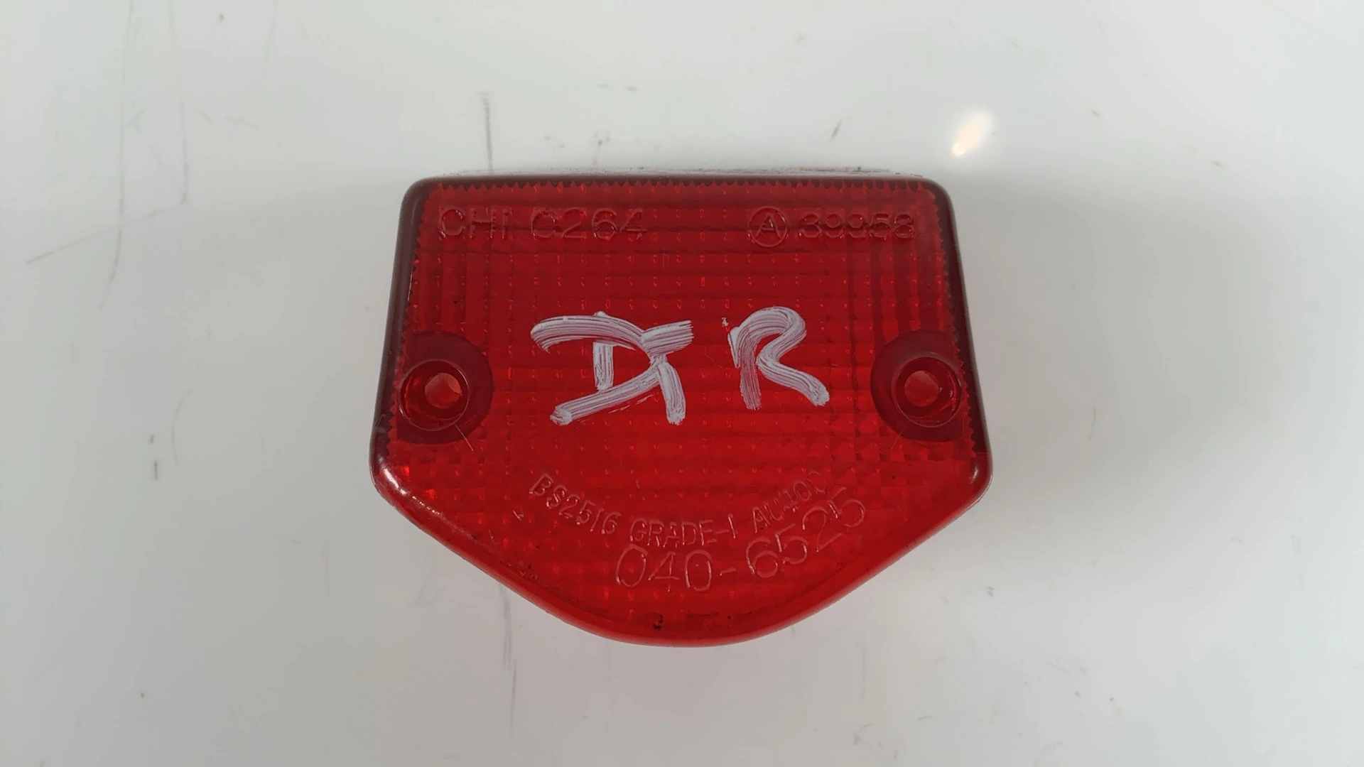 Yamaha DT125LC Mk1 125cc Tail Light Lens 1982-1984 OEM 10V-84521-00 - Image 2